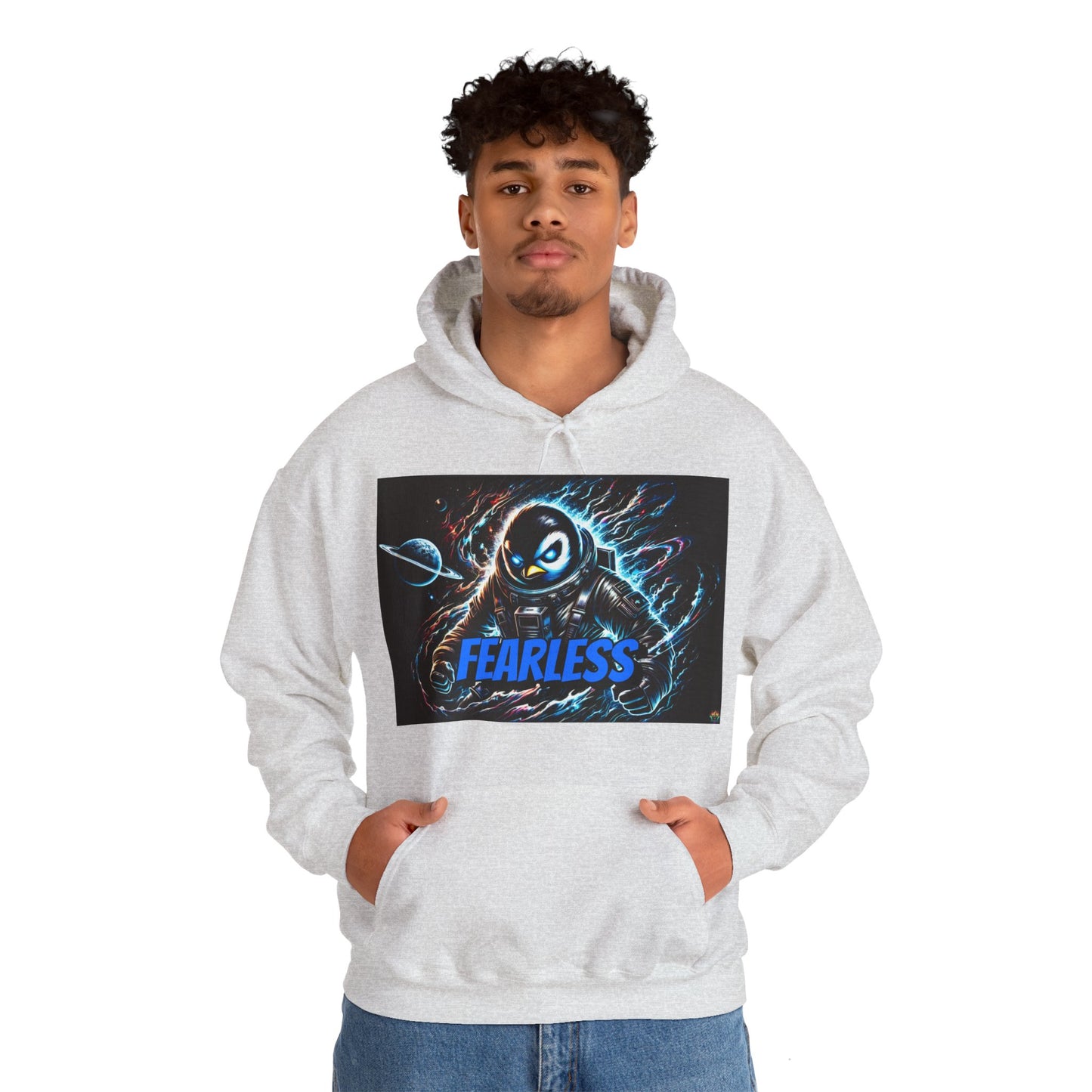 "GREAZY PENGUIN(Fearless)"Hoodie