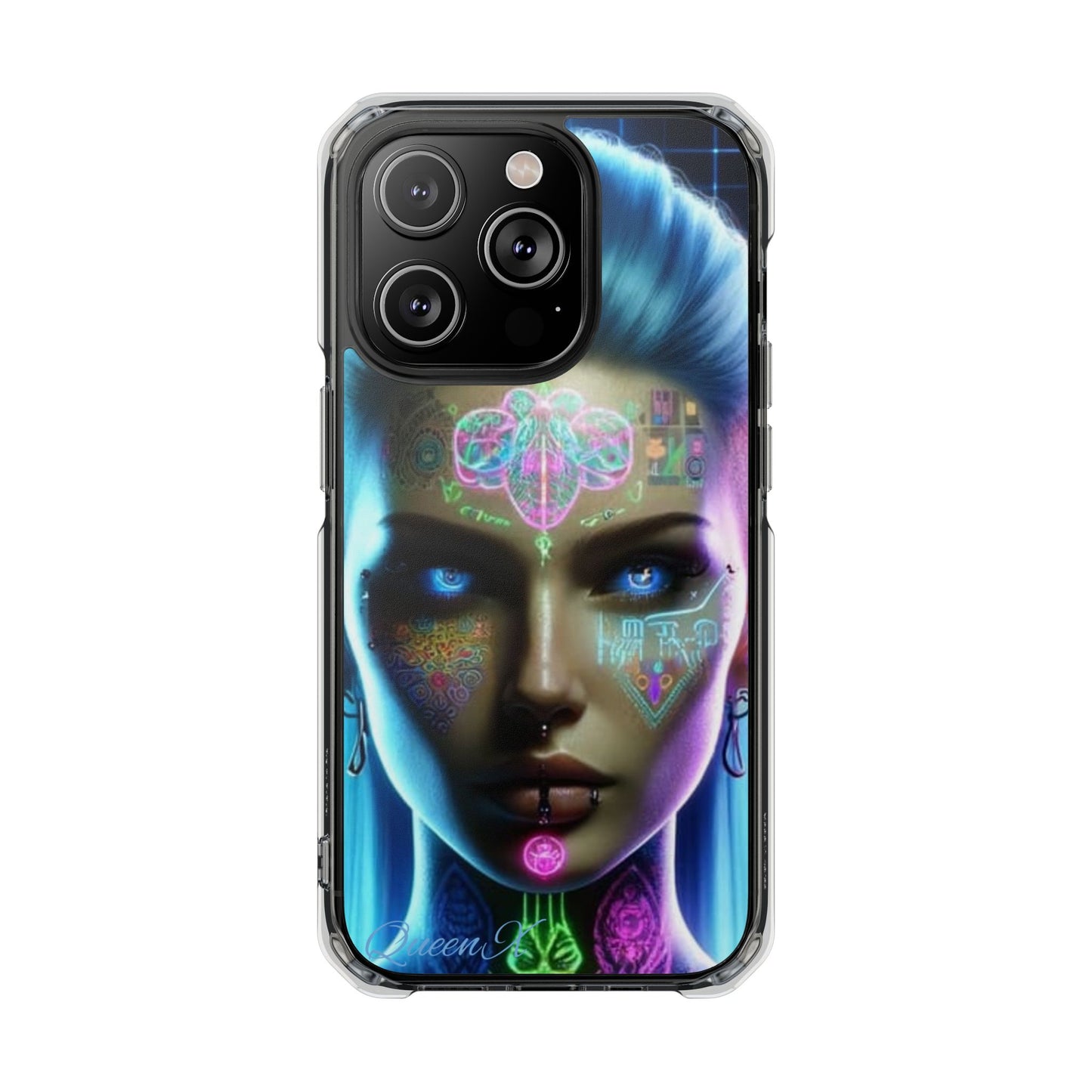 Queen X 💫 Magnetic Clear Impact Cases