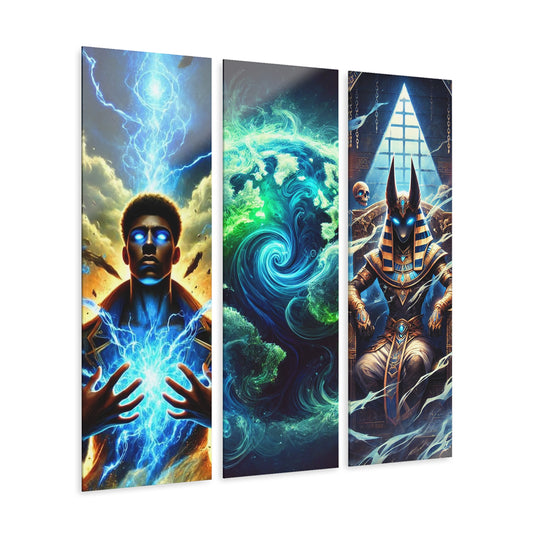 "GREAZY" Acrylic Prints (Triptych)