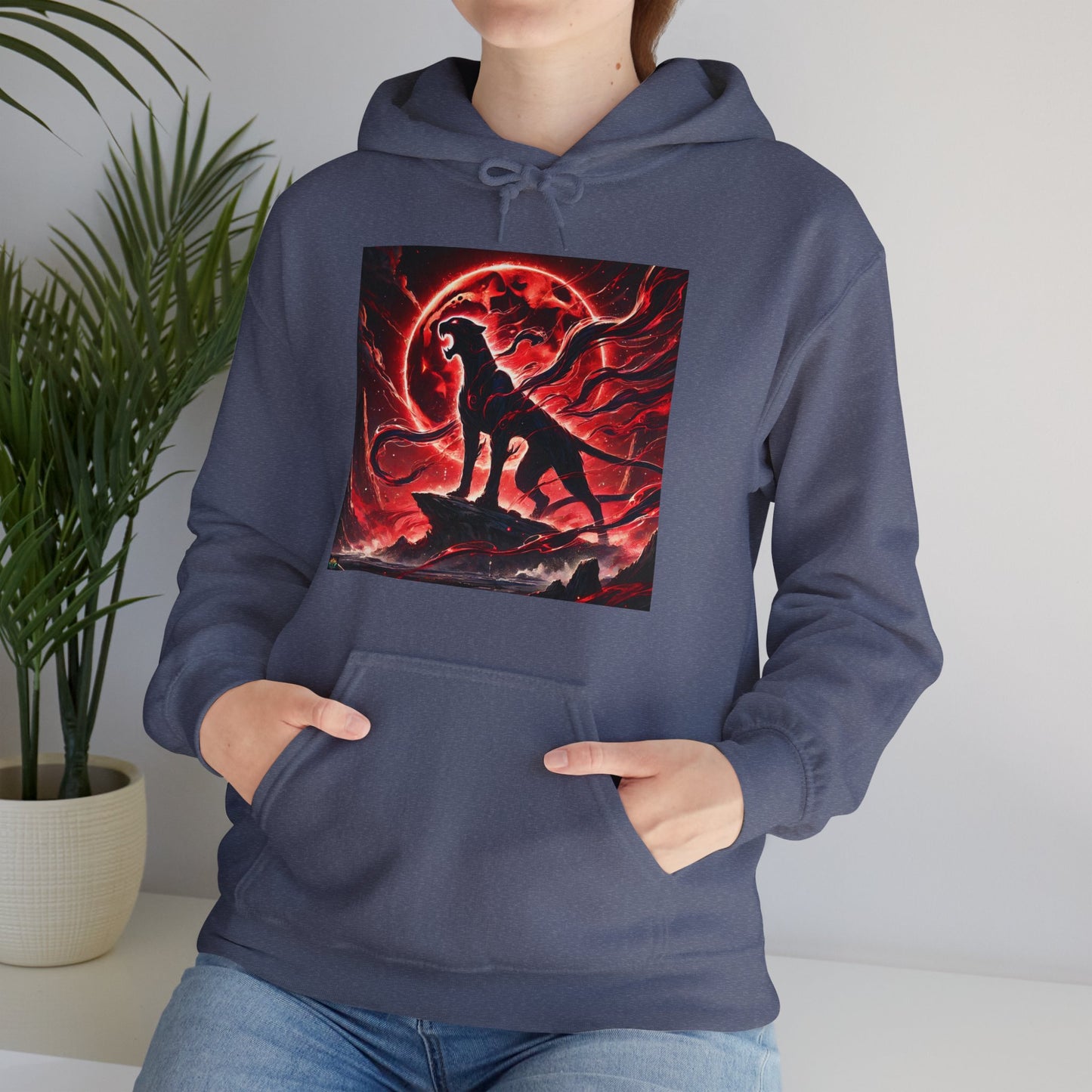 "GREAZY PANTHER" Hooded Sweatshirt