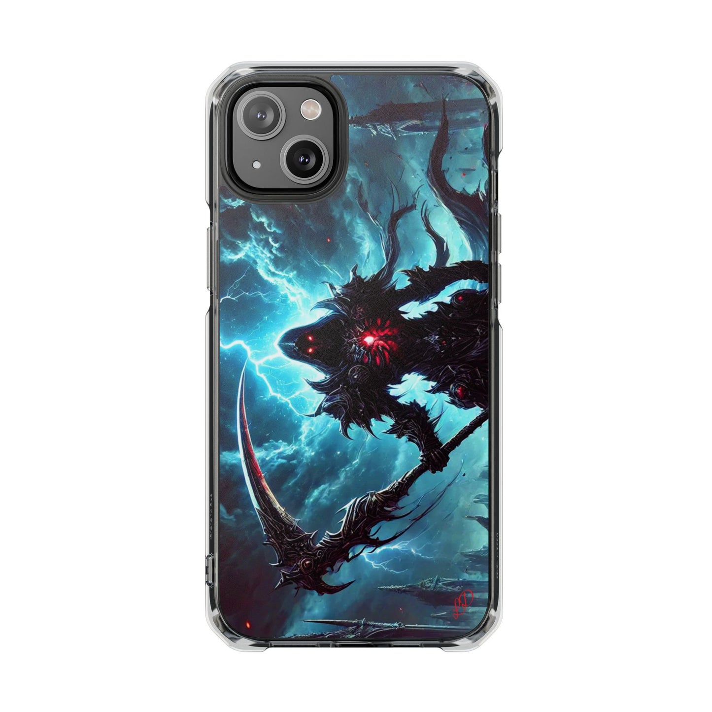 "GREAZY GRIM" Magnetic Clear Impact Case