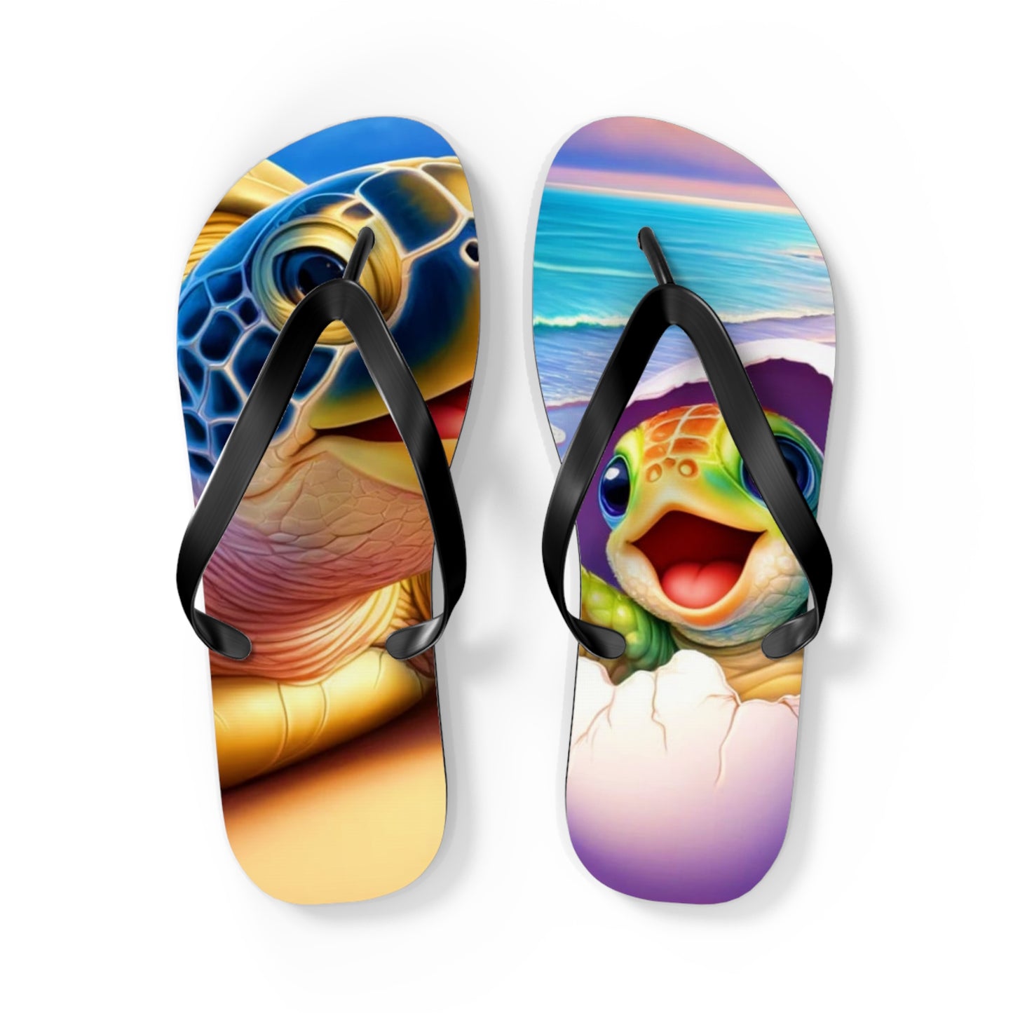 Sea turtle Flip Flops