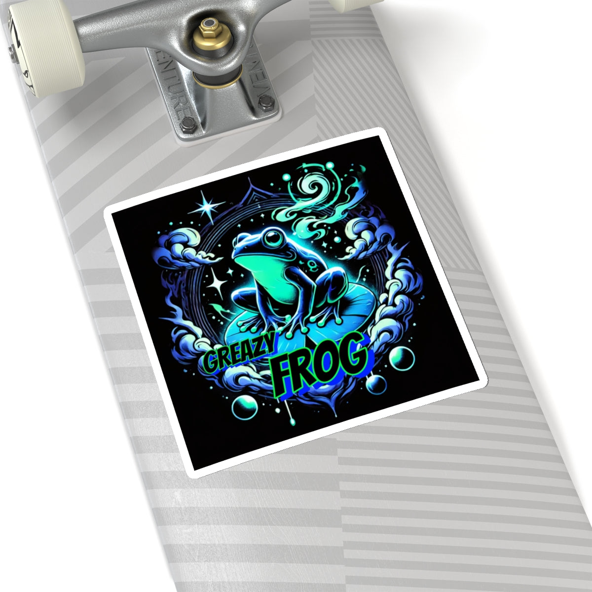 "GREAZY FROG" Sticker