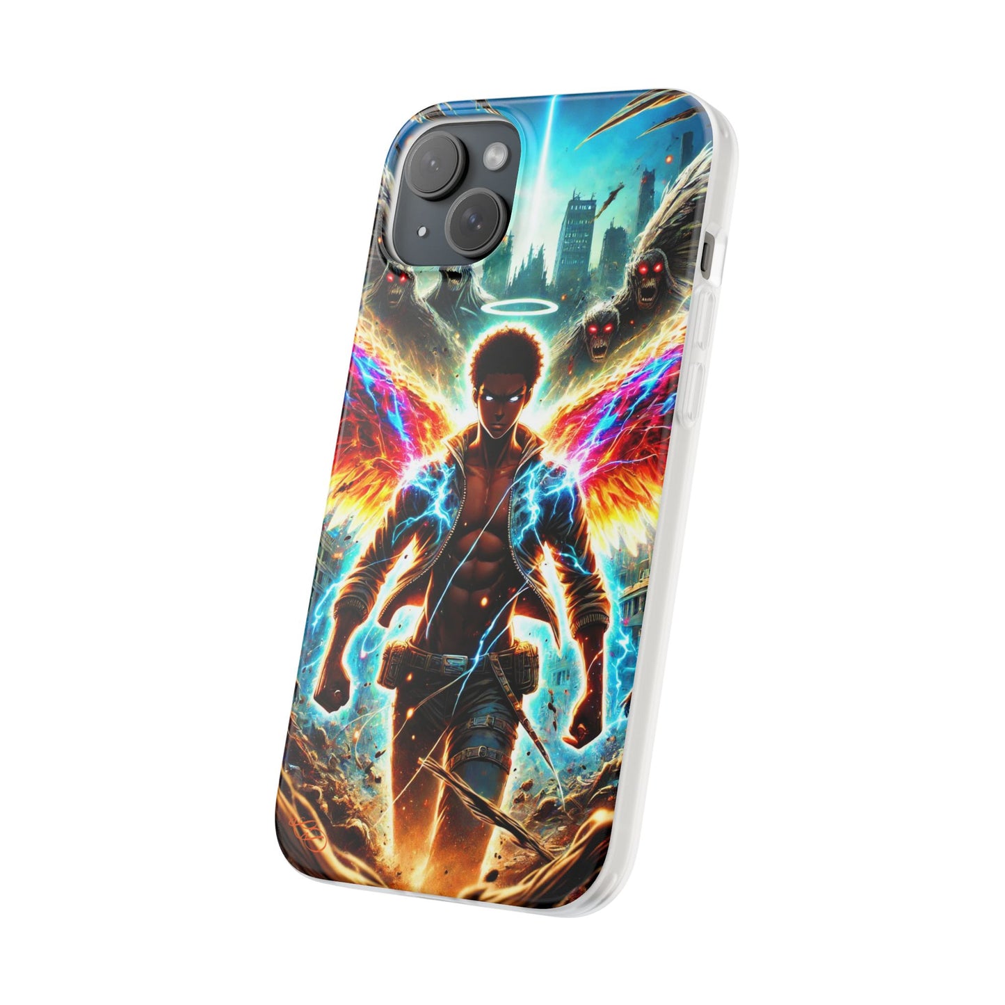 "Arc Angel Greazy" Flexi Case