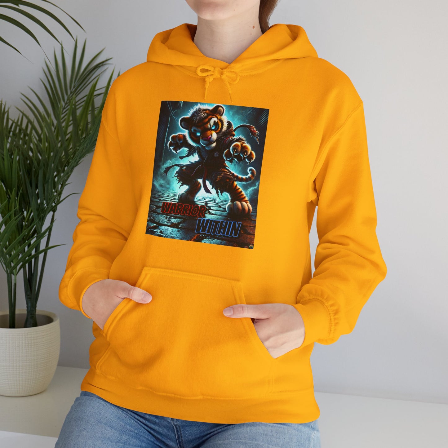 "WARRIOR WITHIN(TIGER)" Hoodie