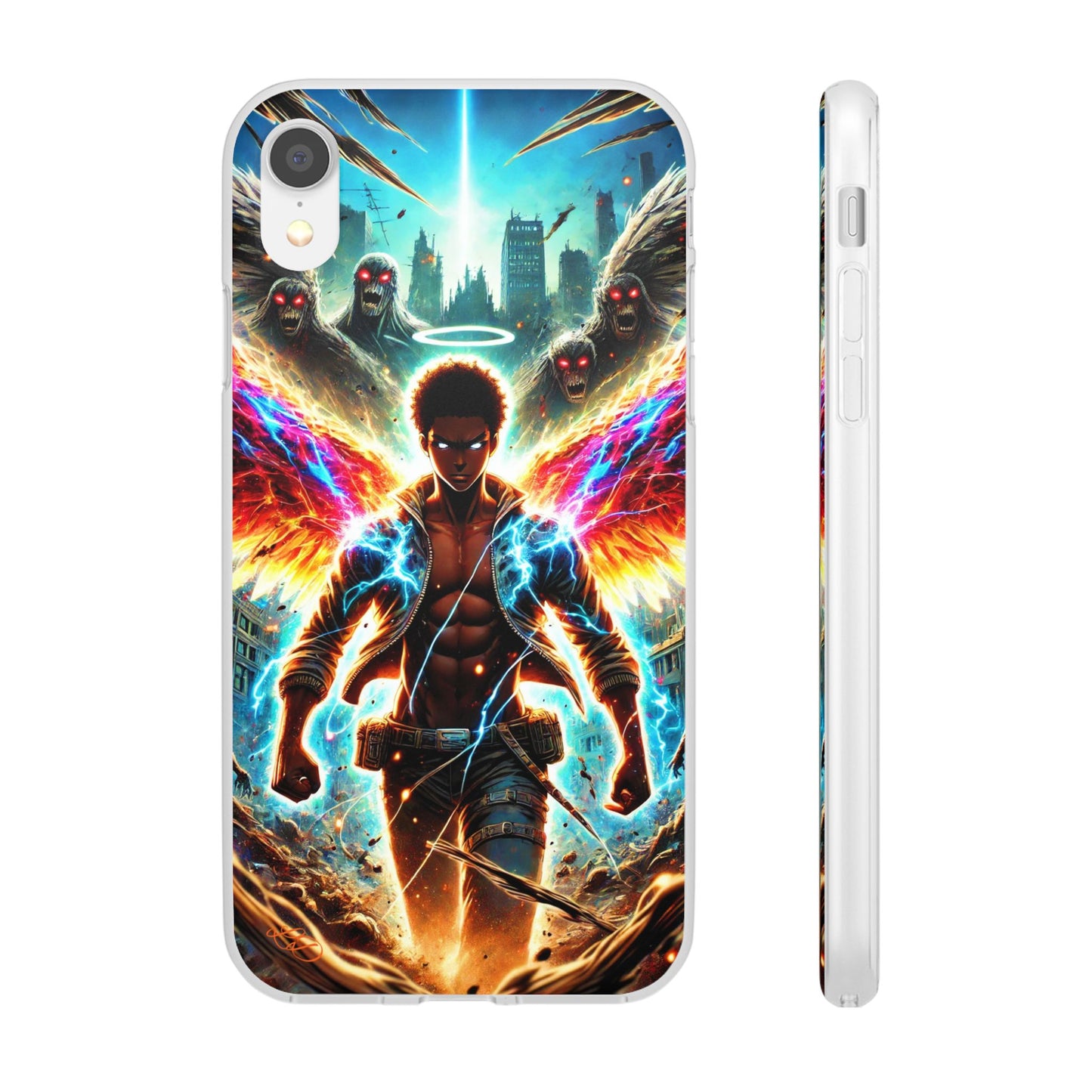 "Arc Angel Greazy" Flexi Case