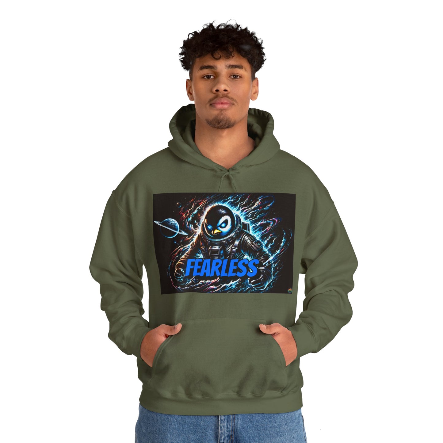 "GREAZY PENGUIN(Fearless)"Hoodie