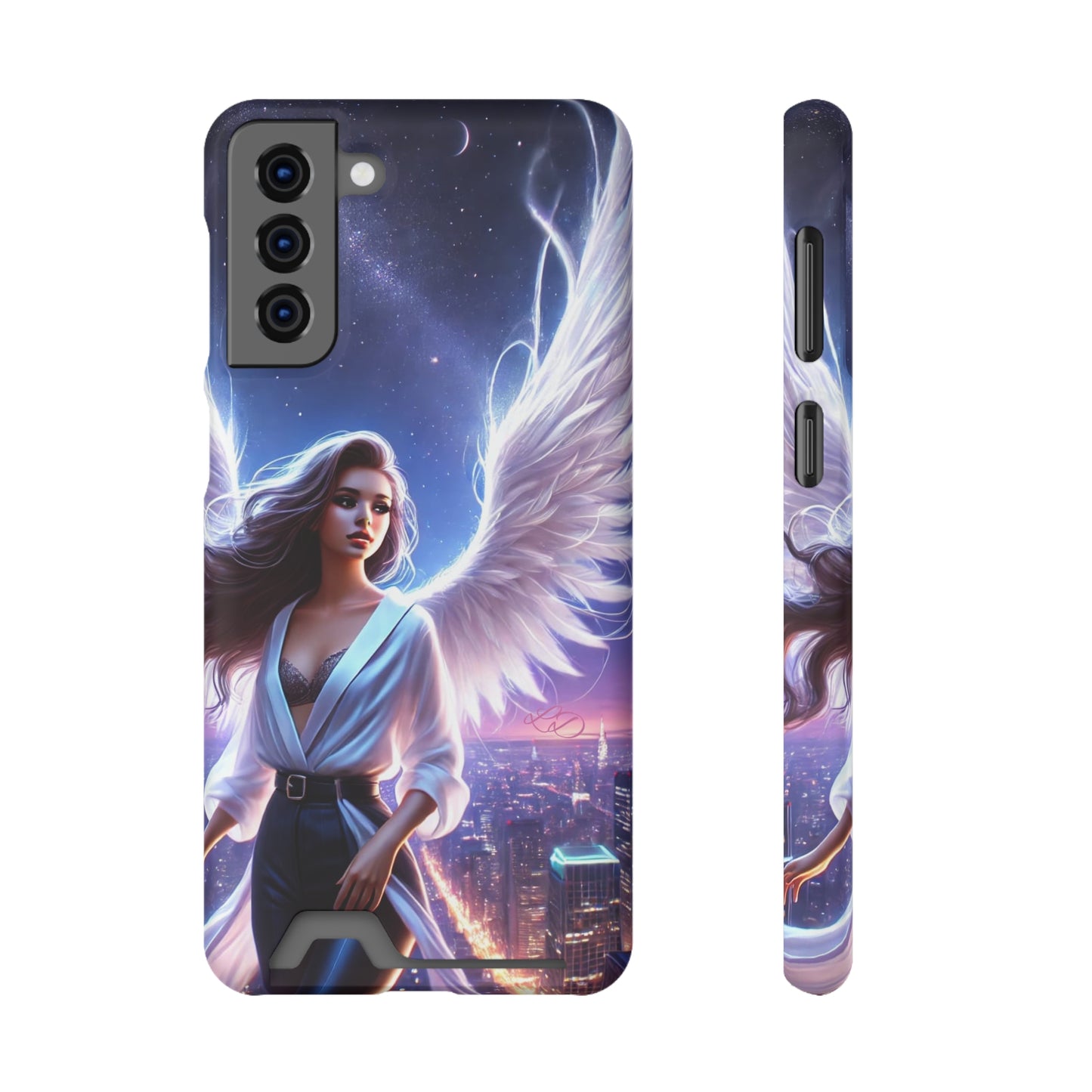 Earth Angel 😇 Phone Case With Card Holder