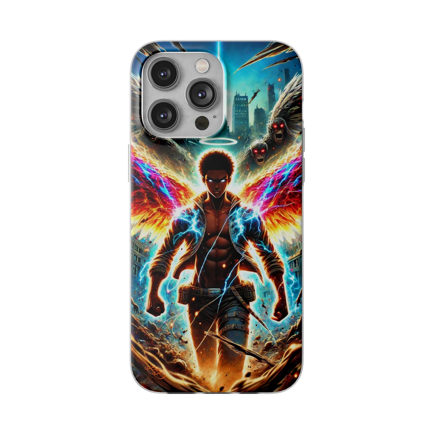 "Arc Angel Greazy" Flexi Case