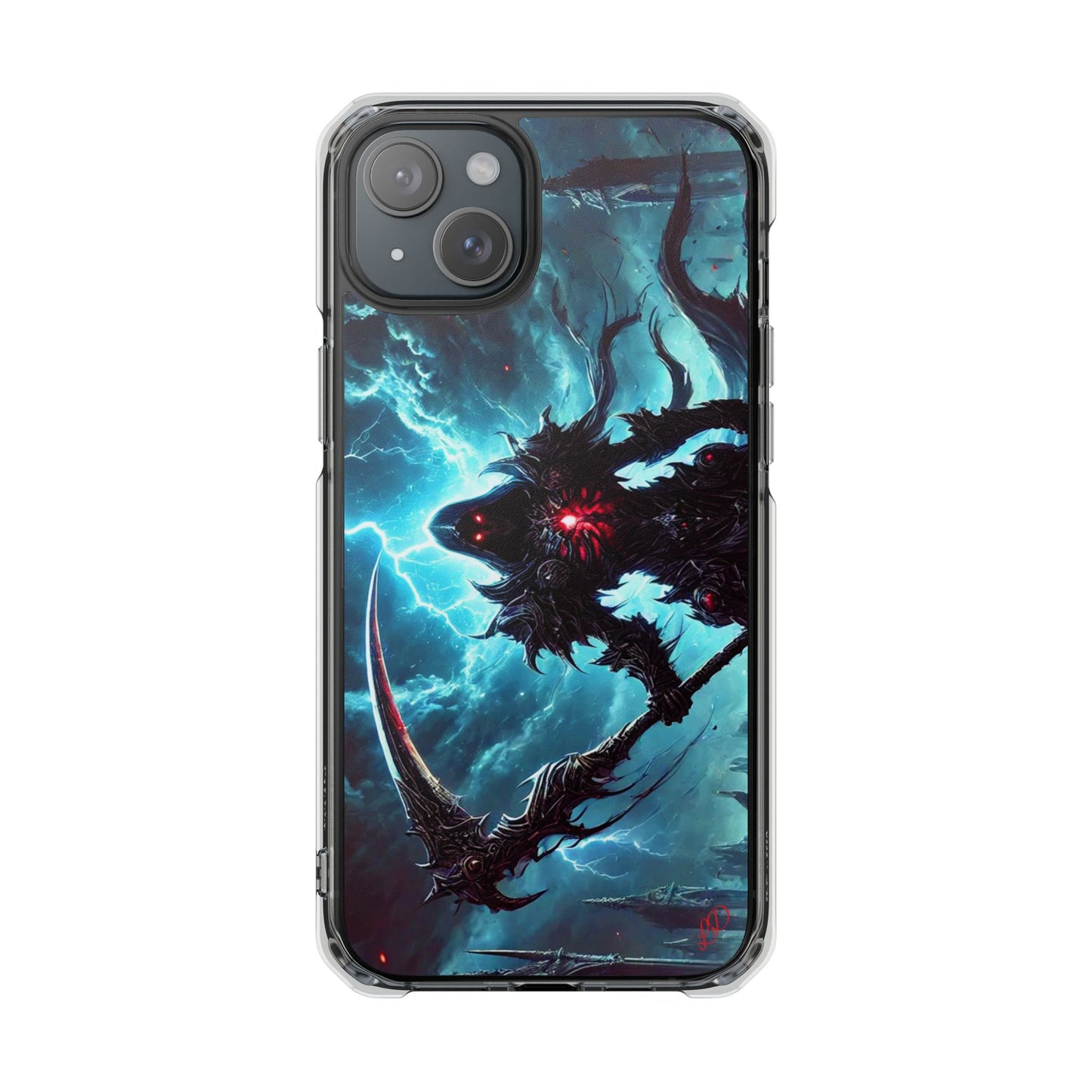 "GREAZY GRIM" Magnetic Clear Impact Case