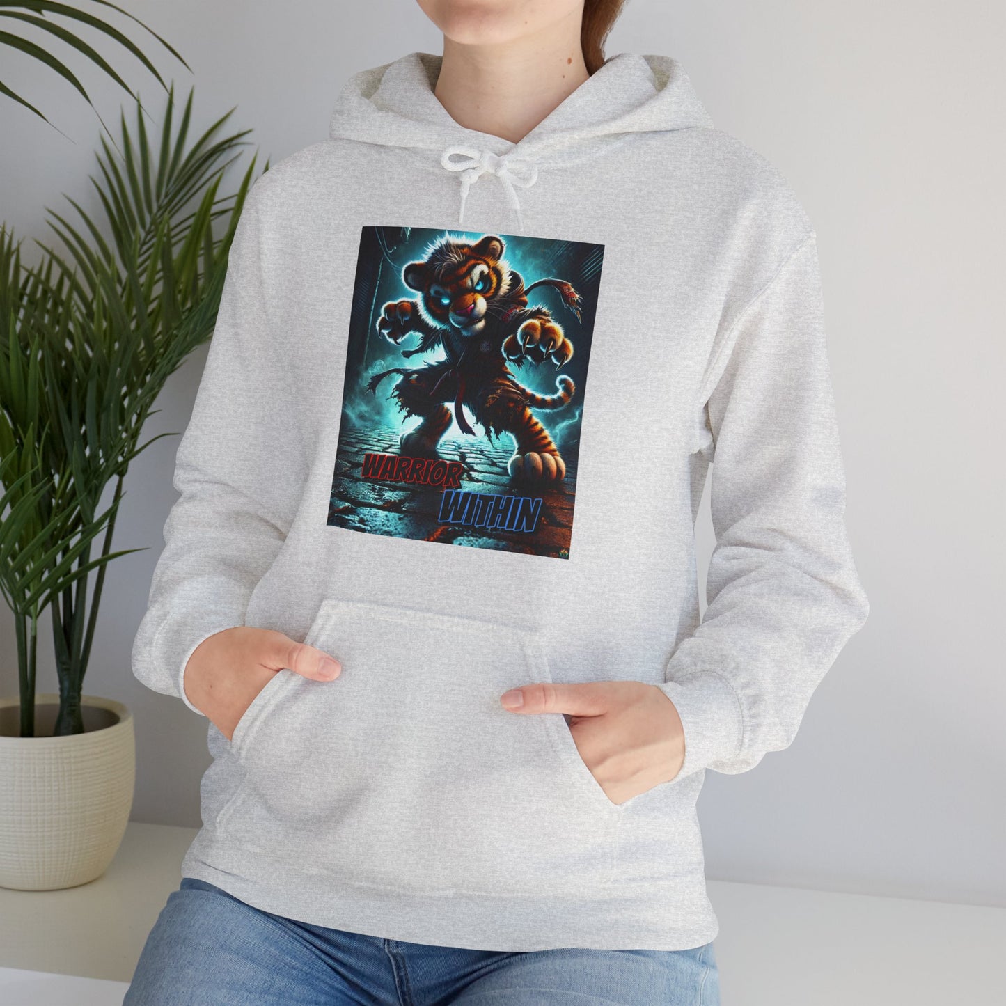 "WARRIOR WITHIN(TIGER)" Hoodie