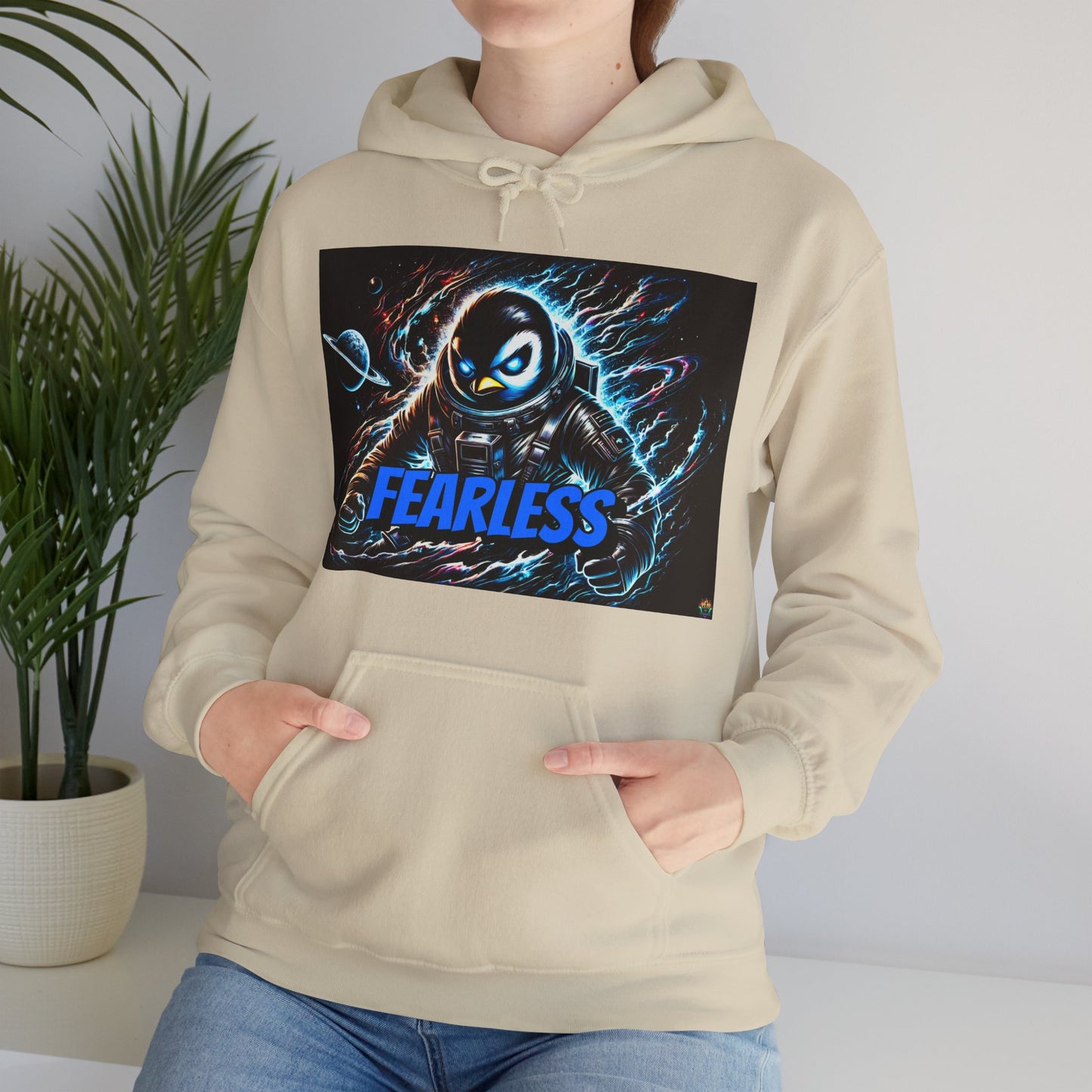 "GREAZY PENGUIN(Fearless)"Hoodie