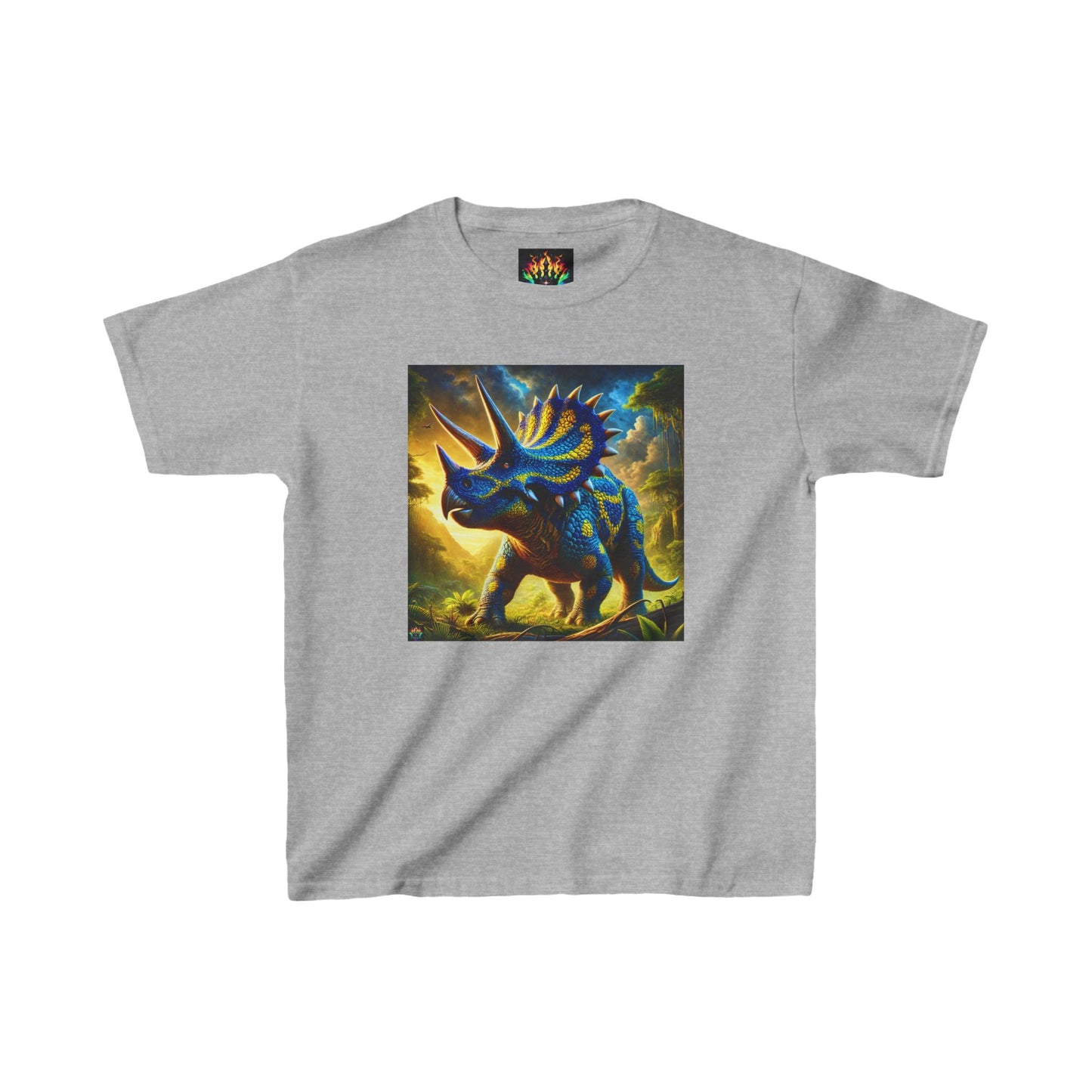 "GREAZY TRICERATOPS" Kids GREAZY-T