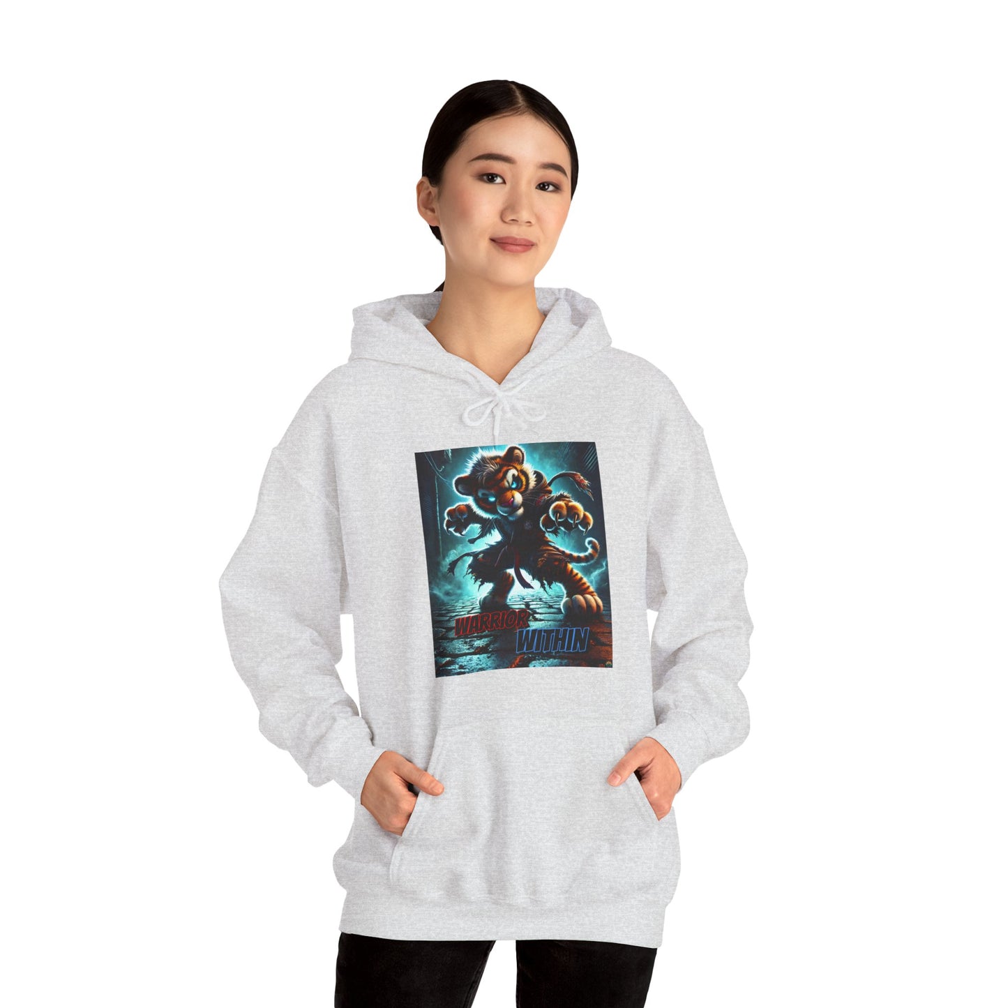 "WARRIOR WITHIN(TIGER)" Hoodie