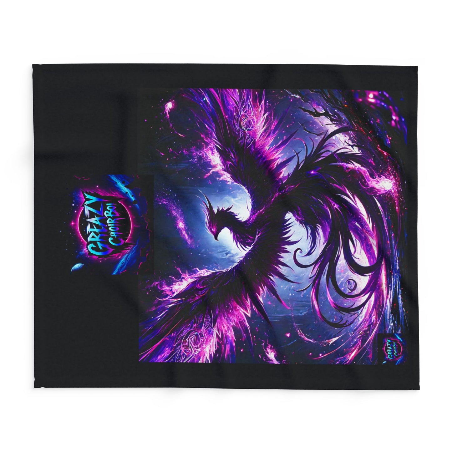 "DARK PHOENIX" Arctic Fleece Blanket