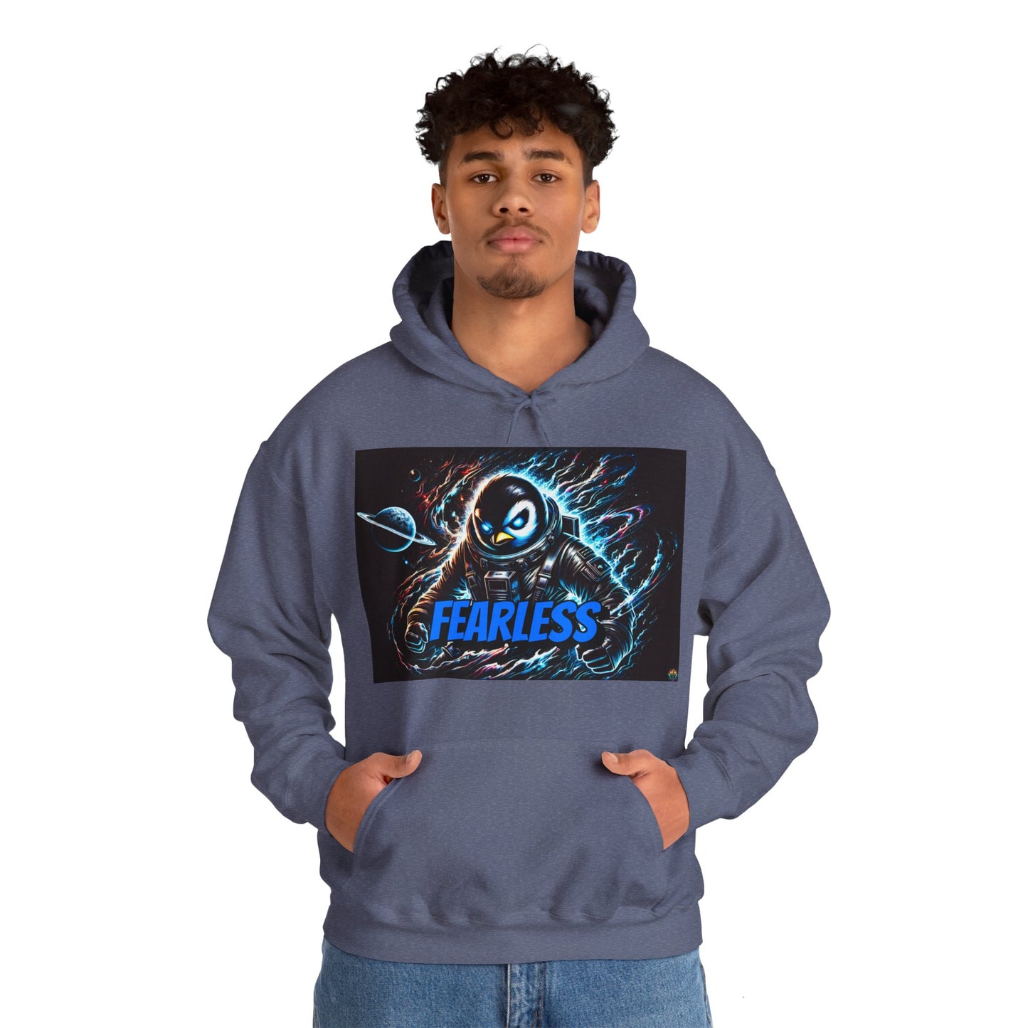 "GREAZY PENGUIN(Fearless)"Hoodie