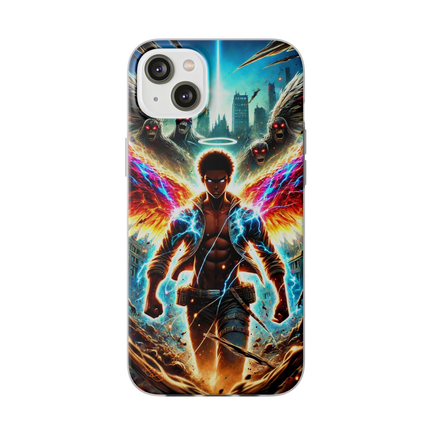 "Arc Angel Greazy" Flexi Case