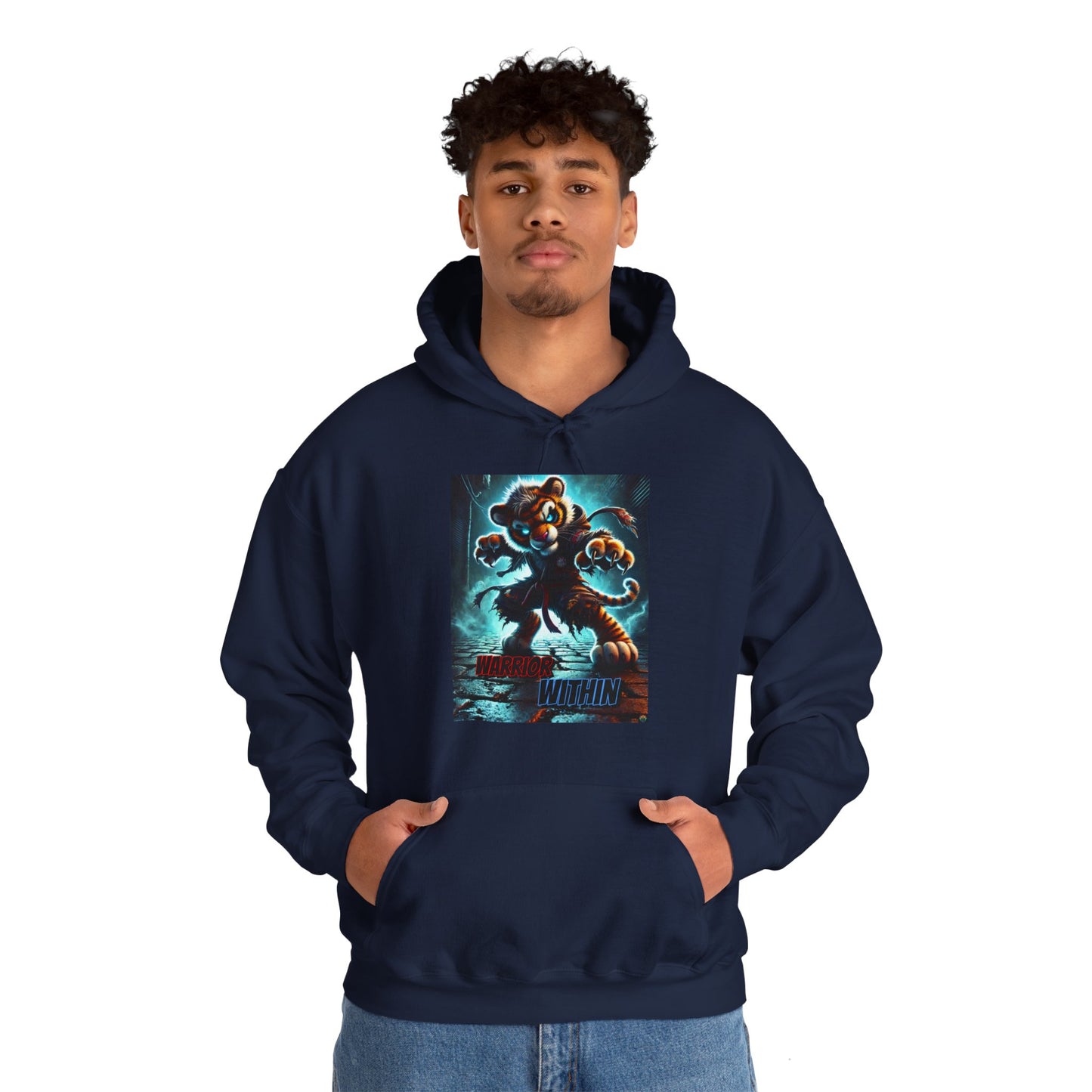 "WARRIOR WITHIN(TIGER)" Hoodie