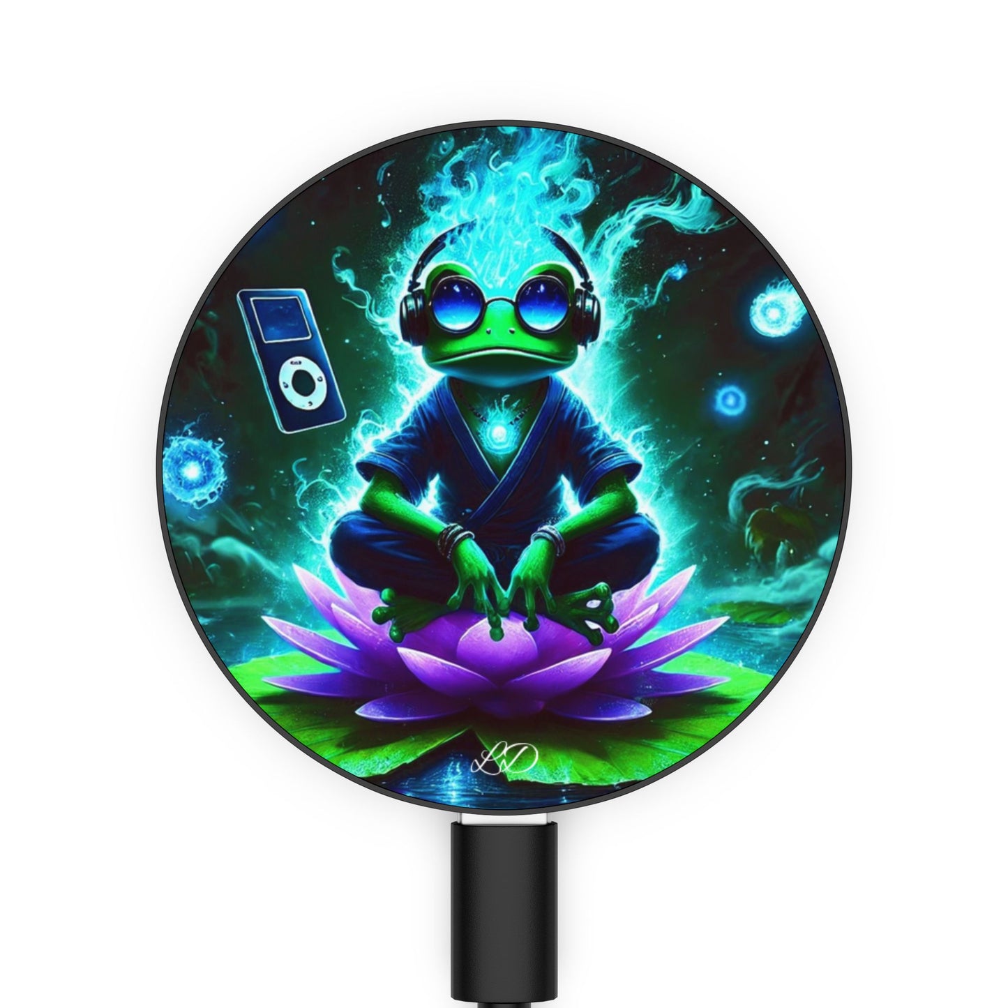 " GREAZY FROG"Magnetic Induction Charger