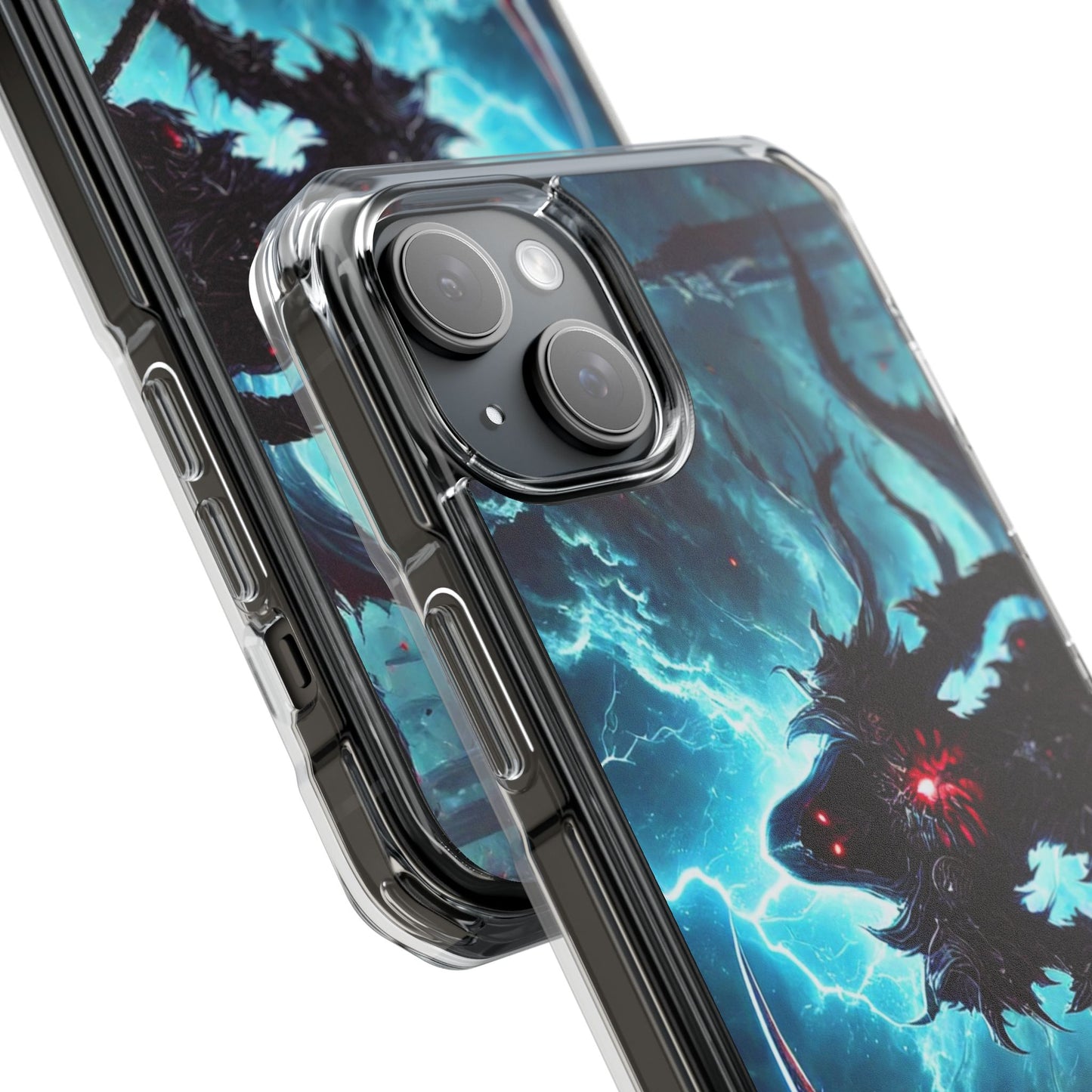 "GREAZY GRIM" Magnetic Clear Impact Case