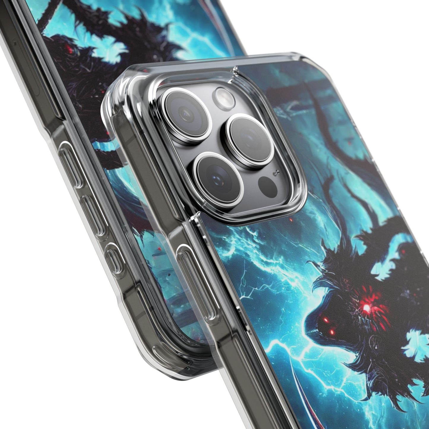 "GREAZY GRIM" Magnetic Clear Impact Case