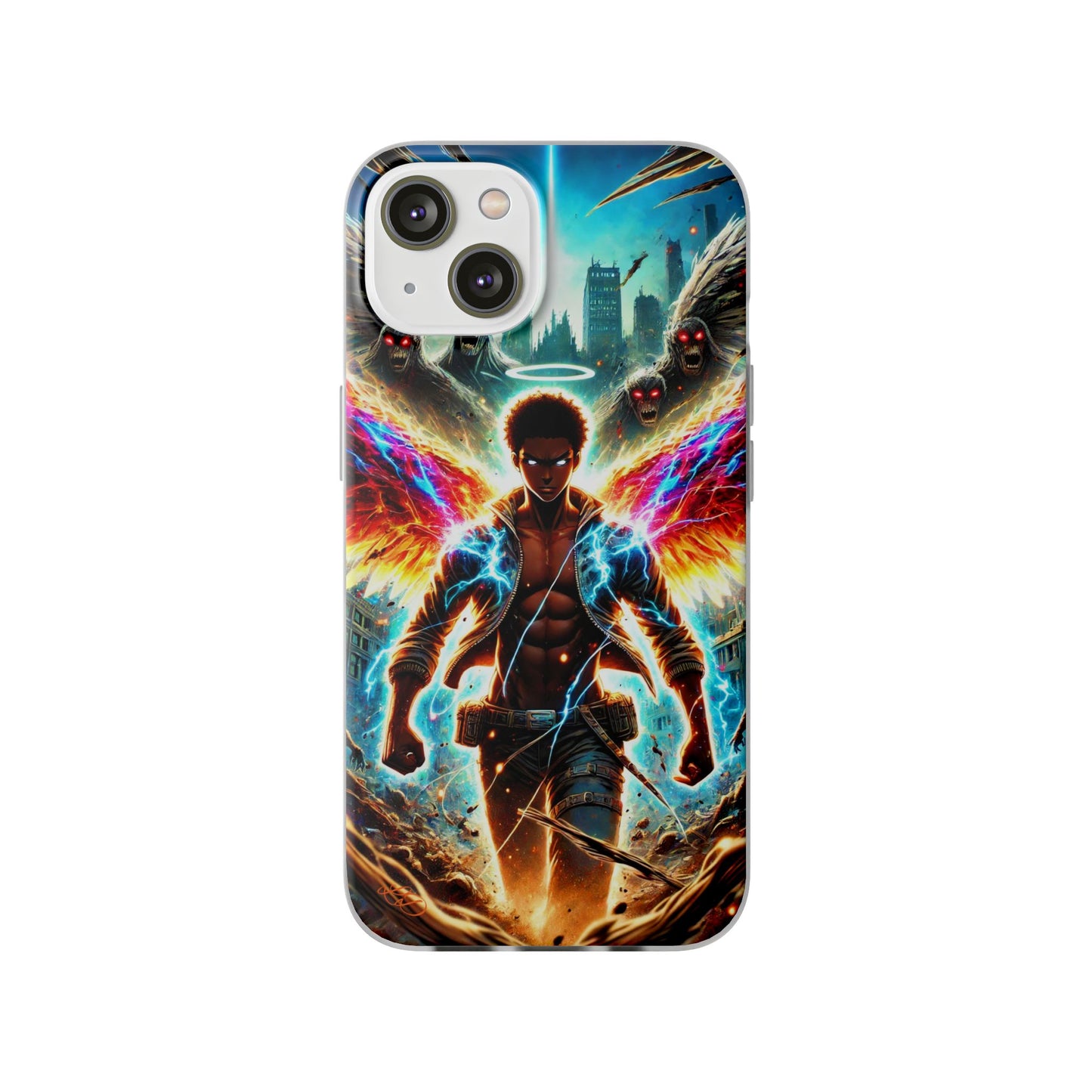 "Arc Angel Greazy" Flexi Case