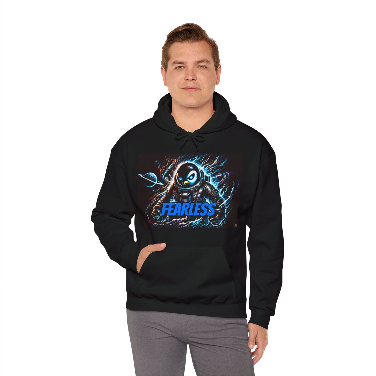 "GREAZY PENGUIN(Fearless)"Hoodie