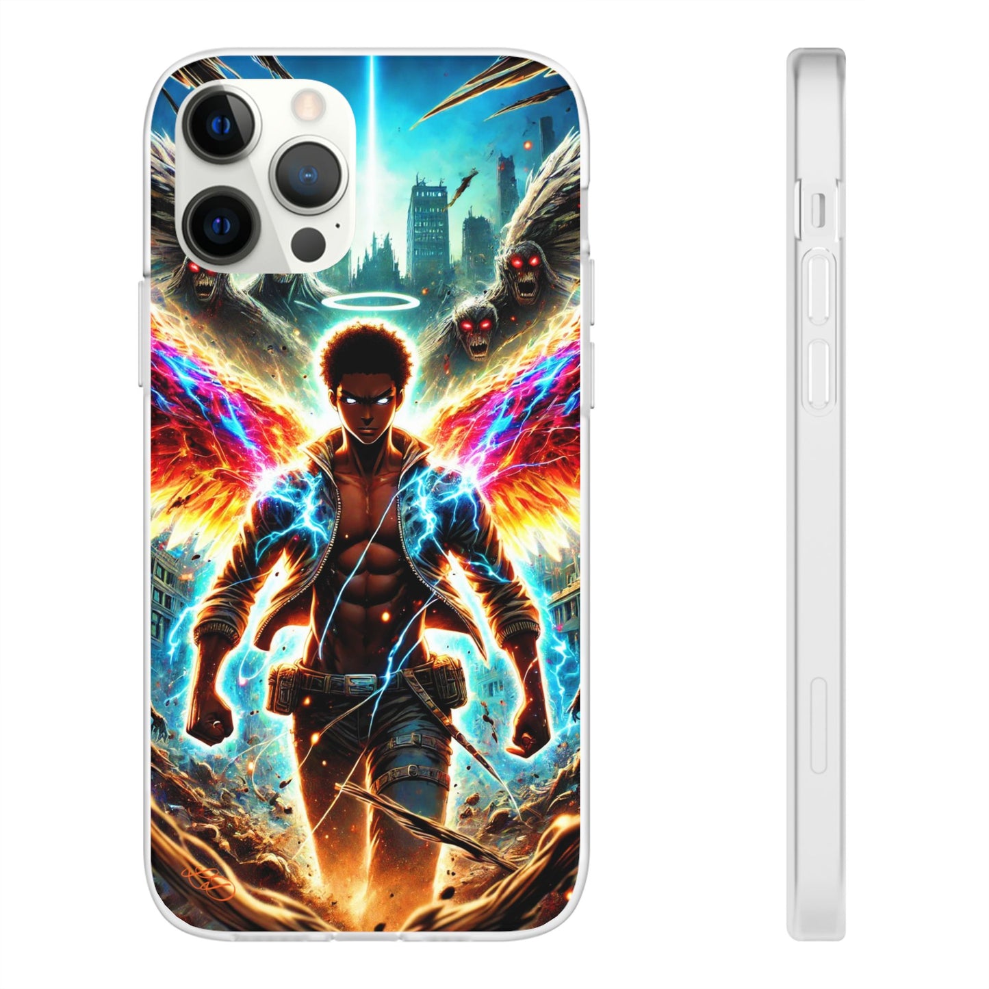 "Arc Angel Greazy" Flexi Case