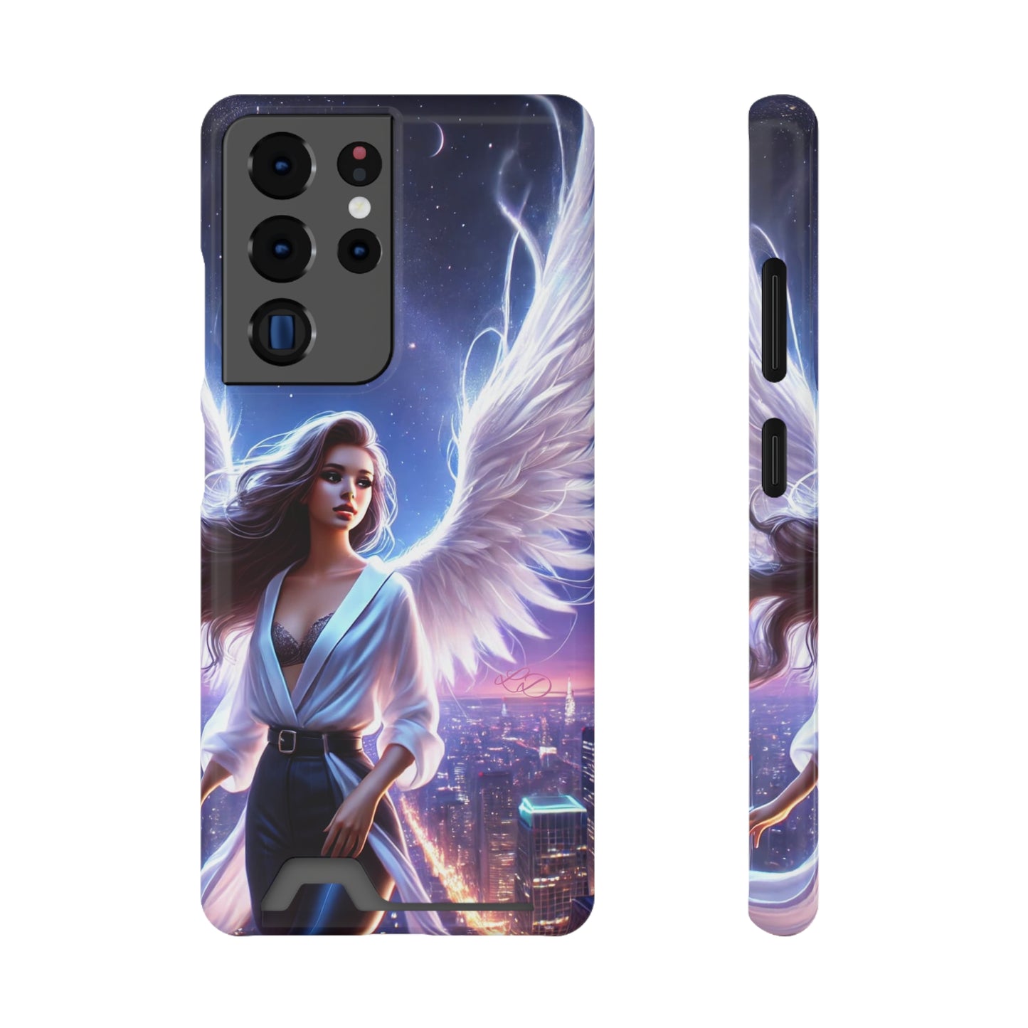 Earth Angel 😇 Phone Case With Card Holder