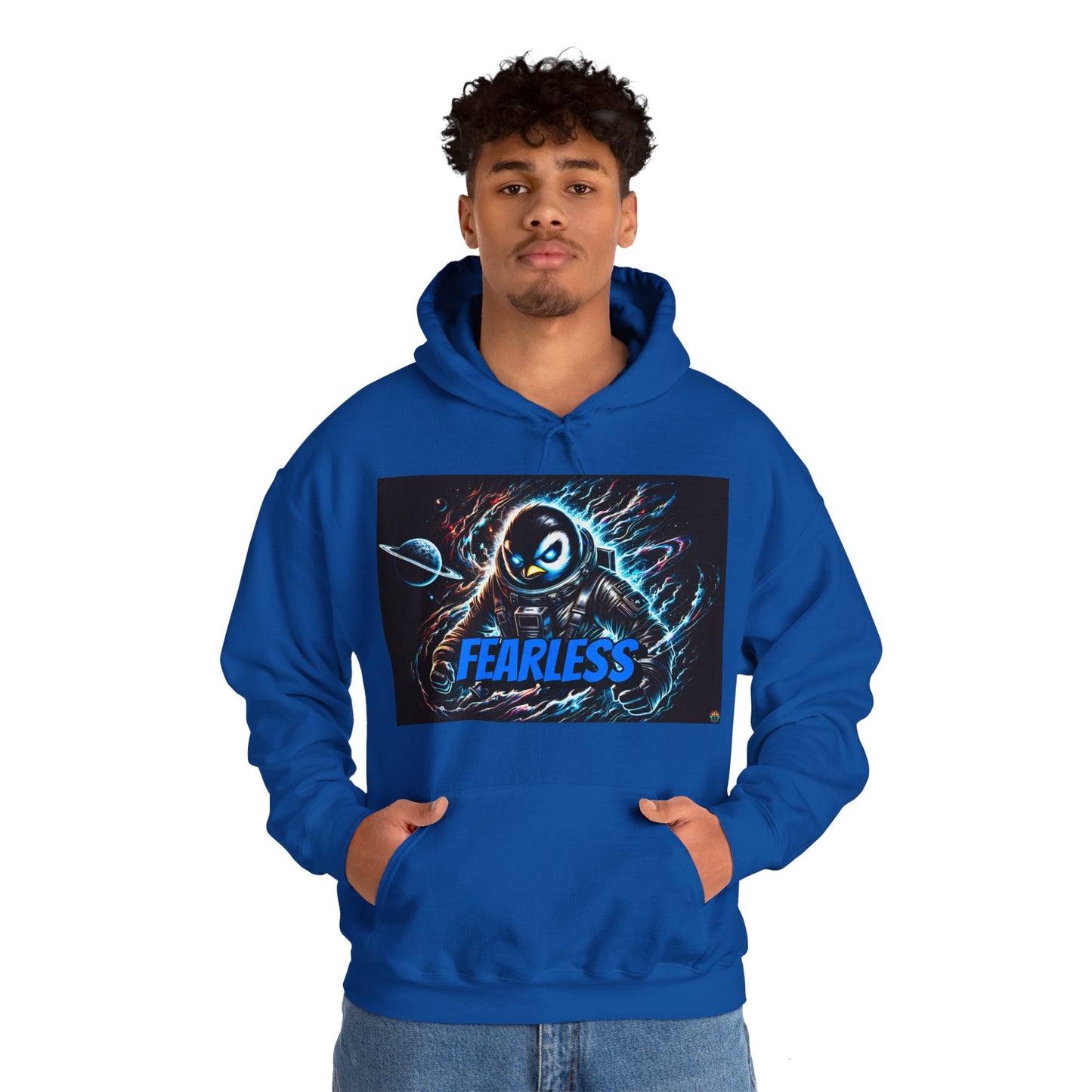 "GREAZY PENGUIN(Fearless)"Hoodie