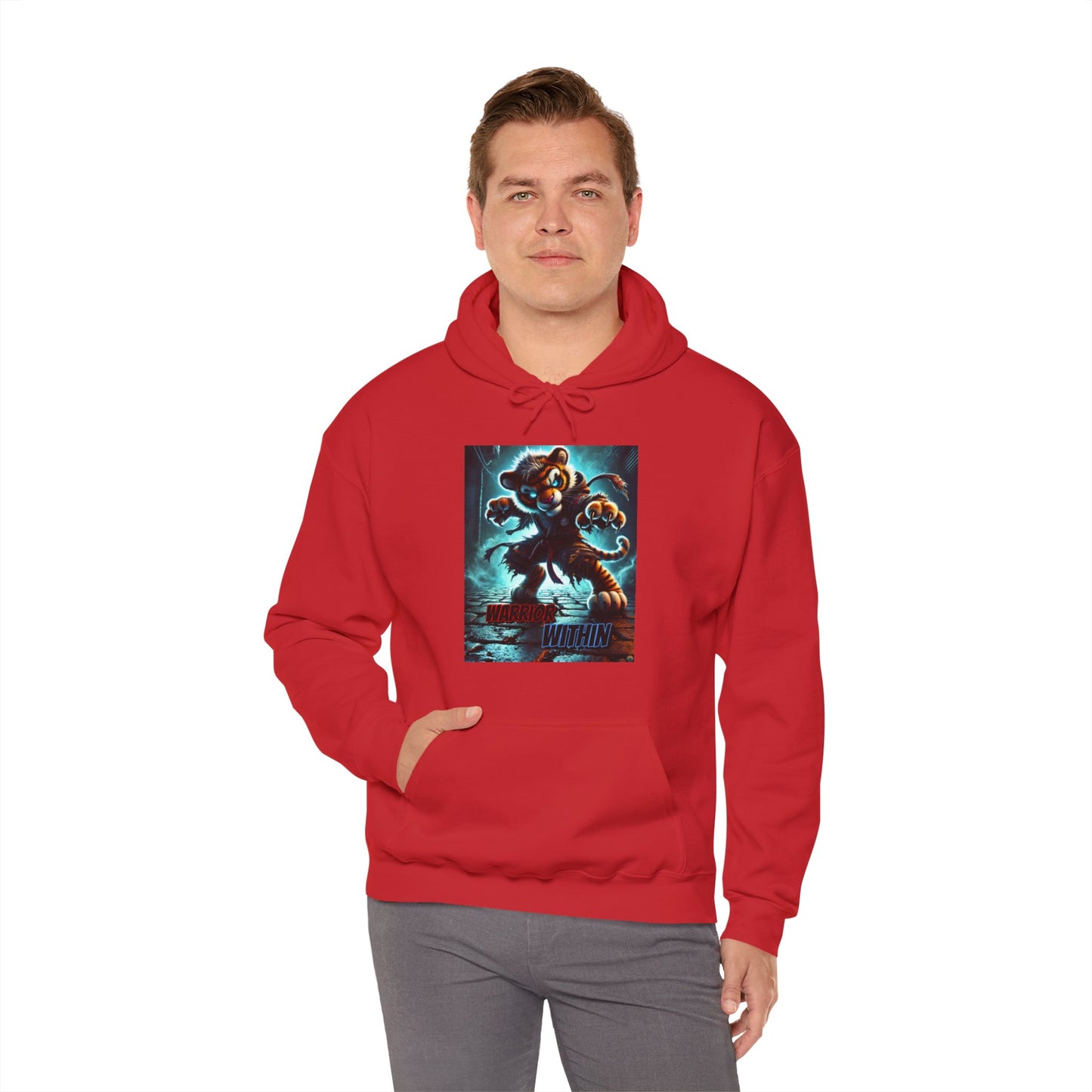 "WARRIOR WITHIN(TIGER)" Hoodie