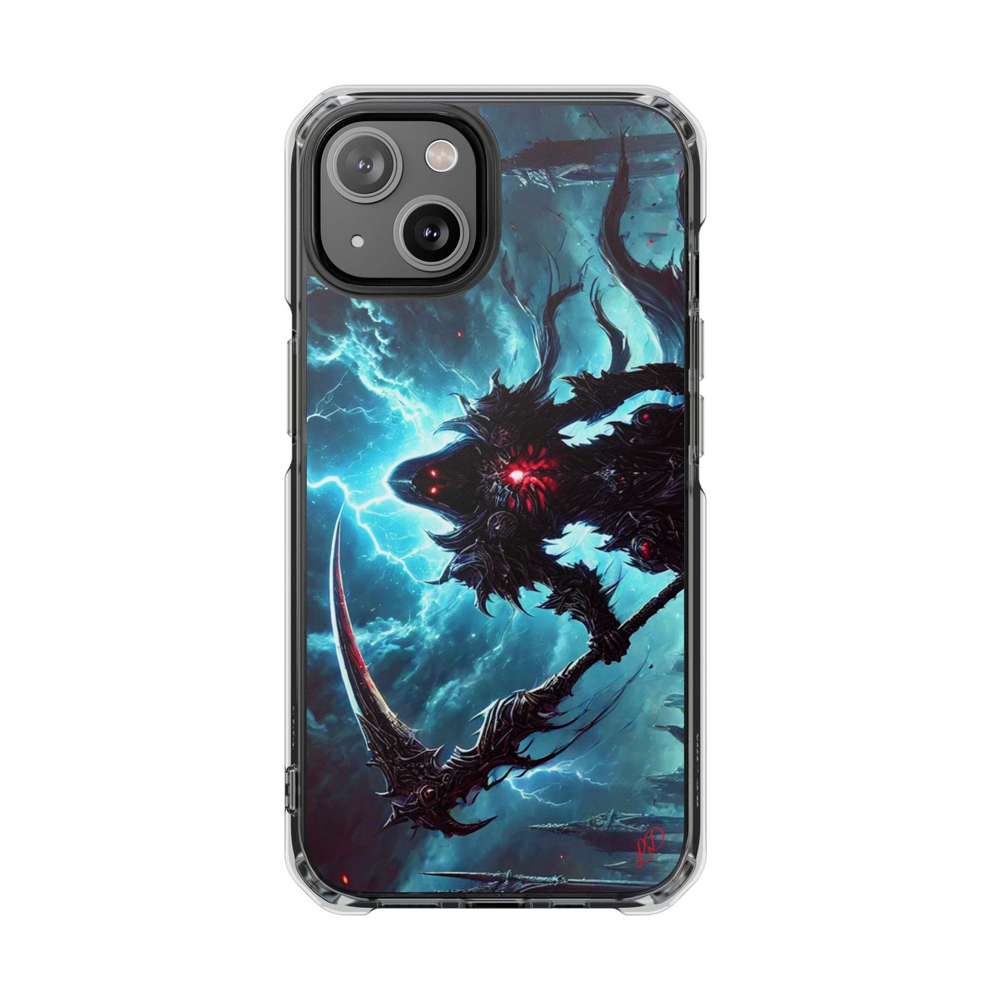 "GREAZY GRIM" Magnetic Clear Impact Case