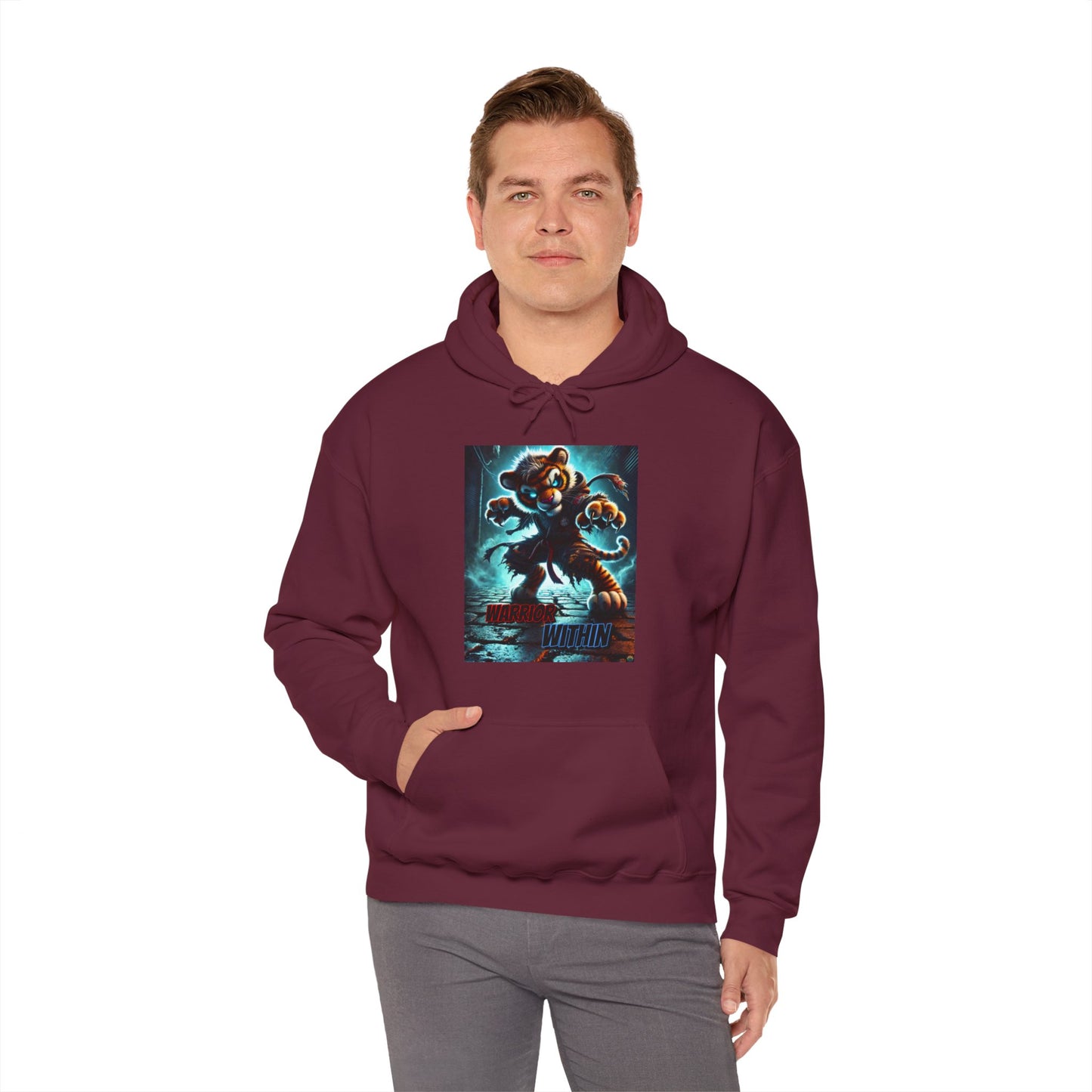 "WARRIOR WITHIN(TIGER)" Hoodie