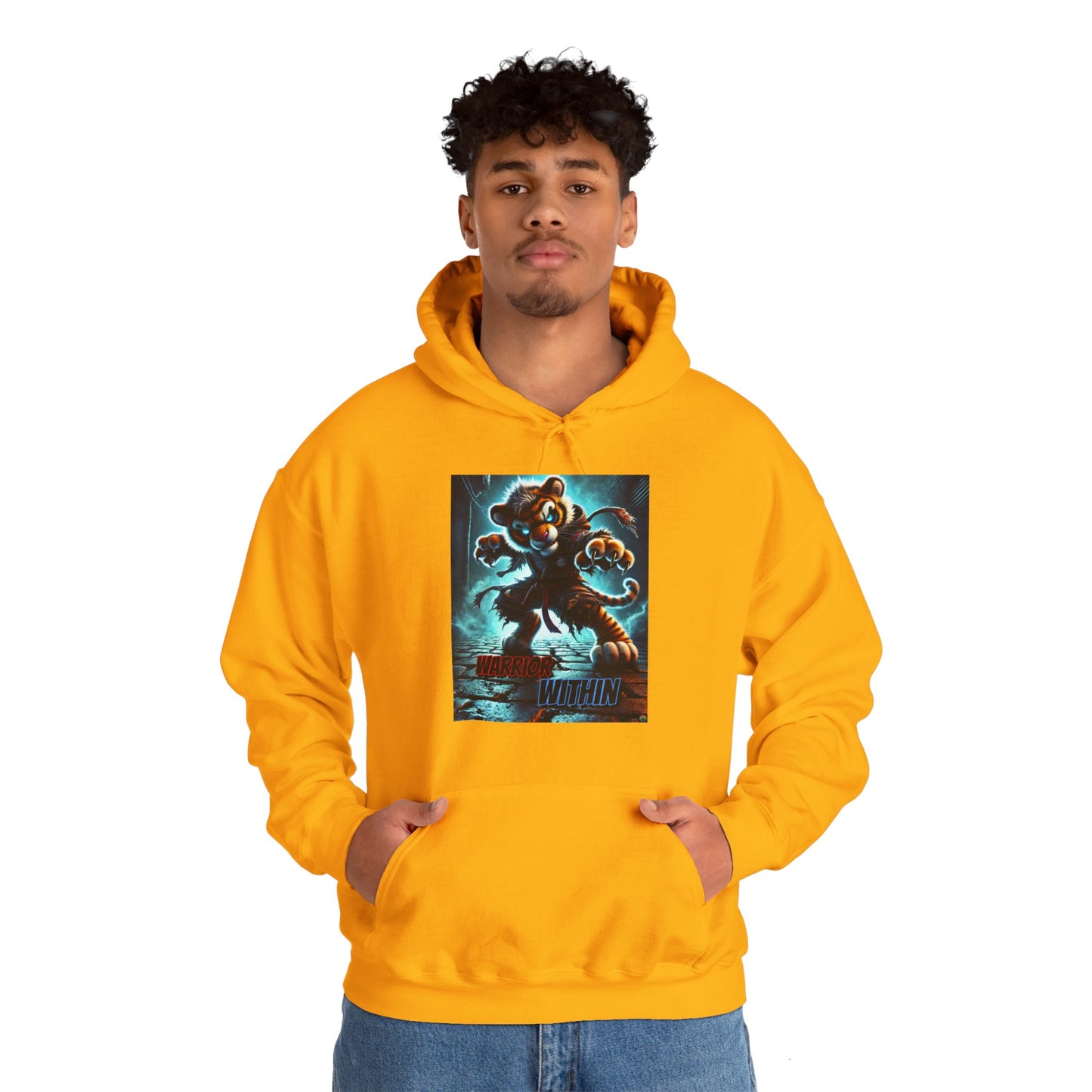 "WARRIOR WITHIN(TIGER)" Hoodie