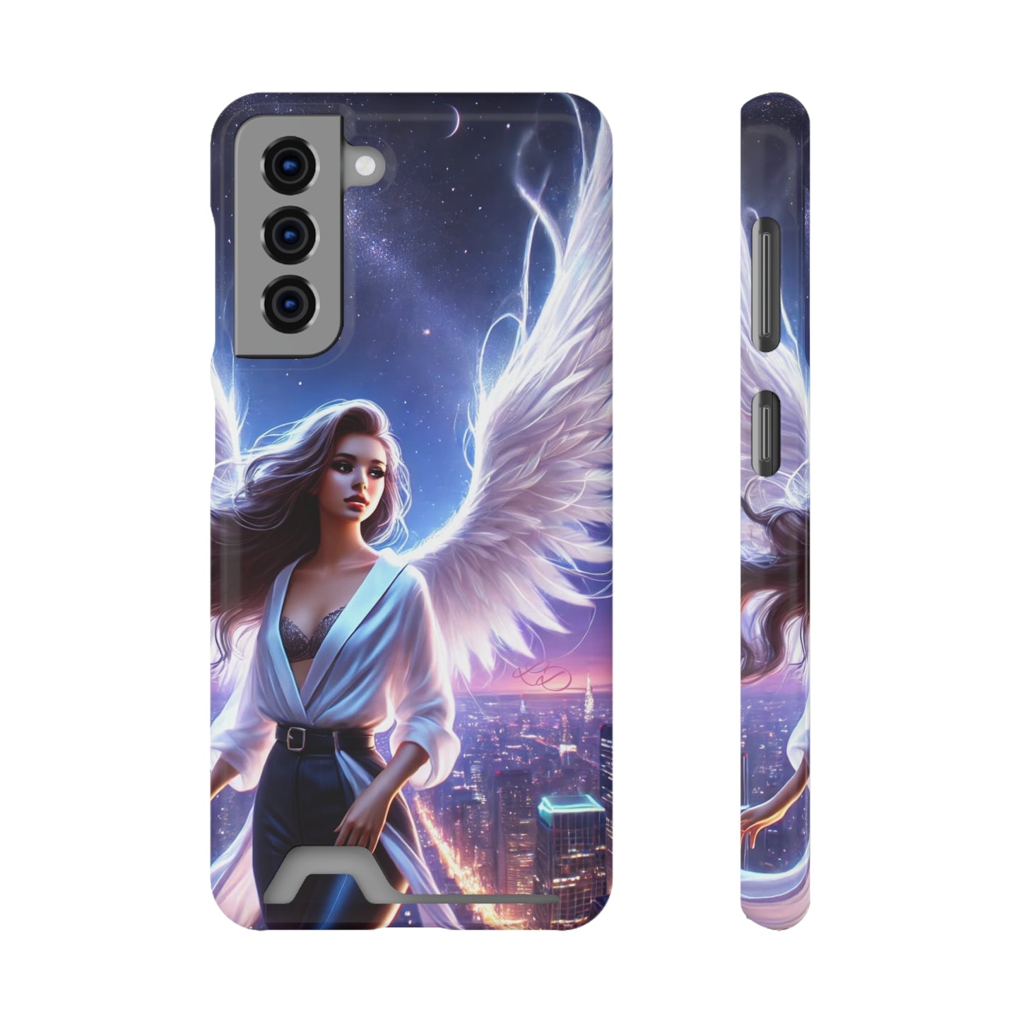 Earth Angel 😇 Phone Case With Card Holder