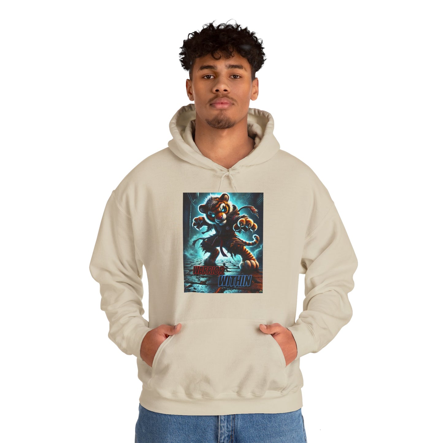 "WARRIOR WITHIN(TIGER)" Hoodie