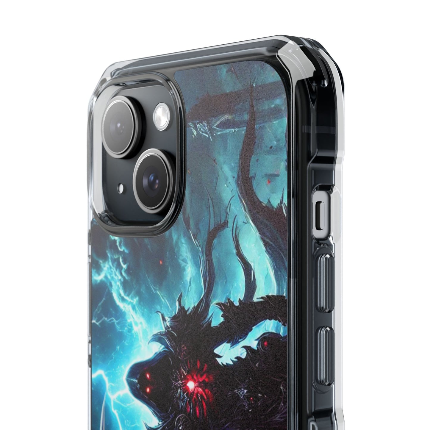 "GREAZY GRIM" Magnetic Clear Impact Case