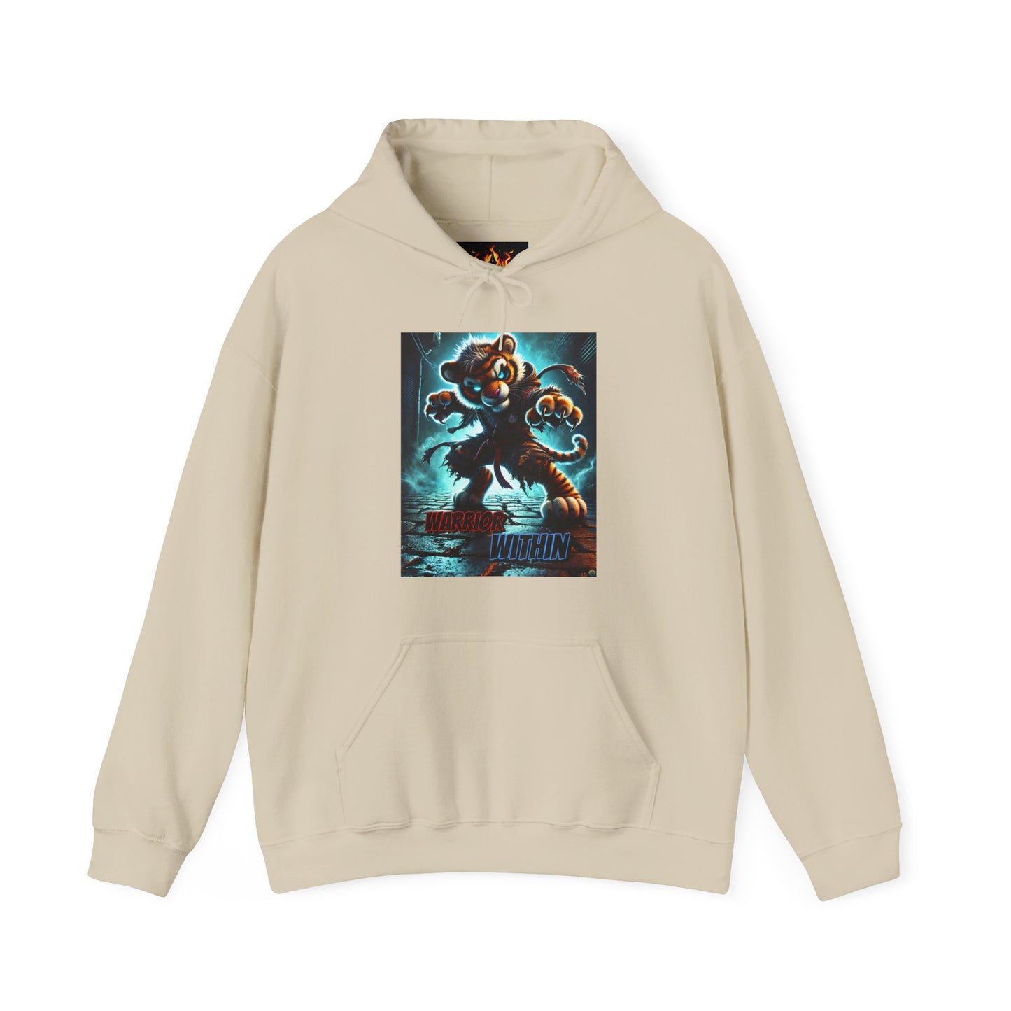 "WARRIOR WITHIN(TIGER)" Hoodie