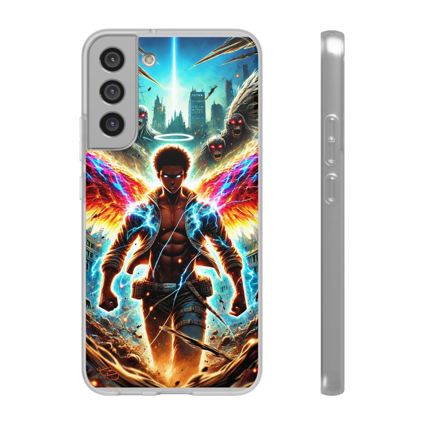 "Arc Angel Greazy" Flexi Case