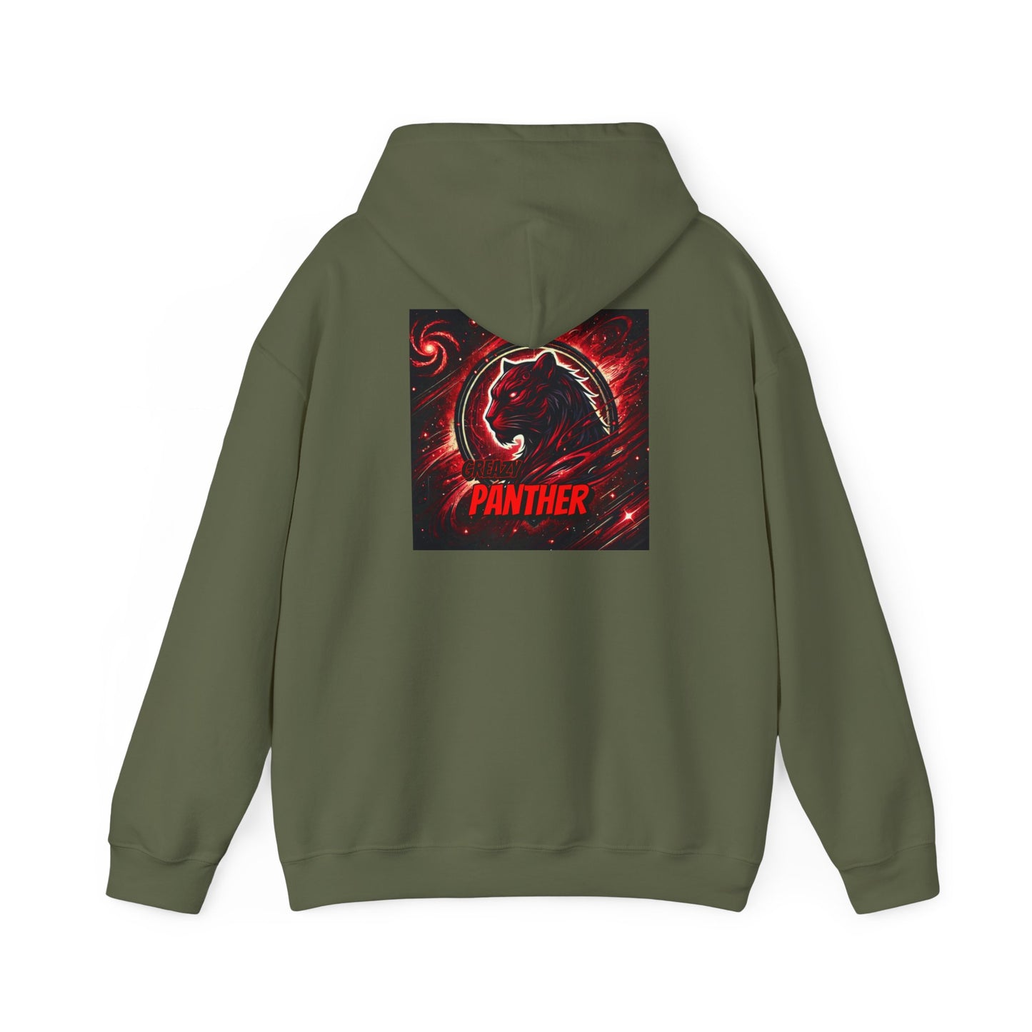 "GREAZY PANTHER" Hooded Sweatshirt