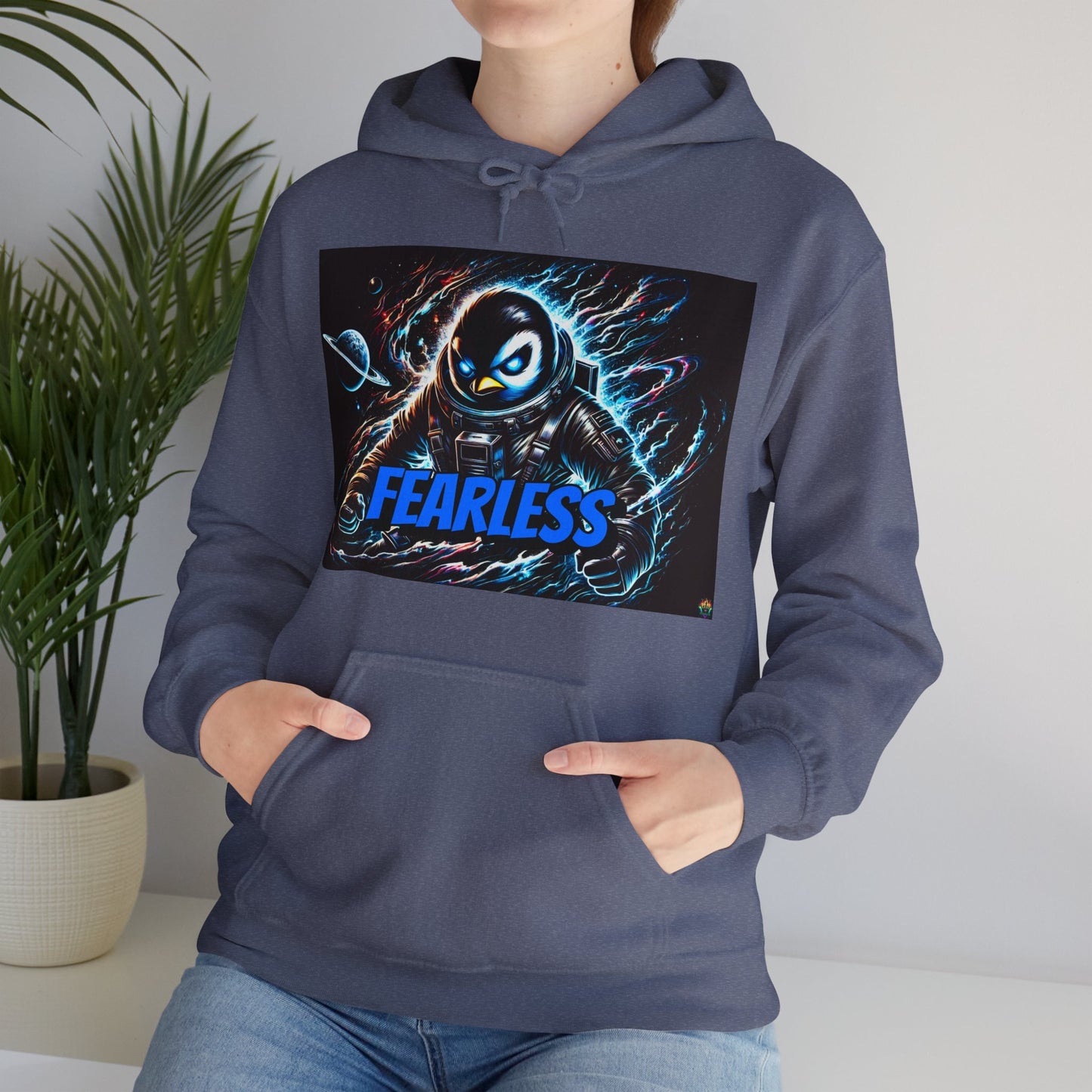 "GREAZY PENGUIN(Fearless)"Hoodie