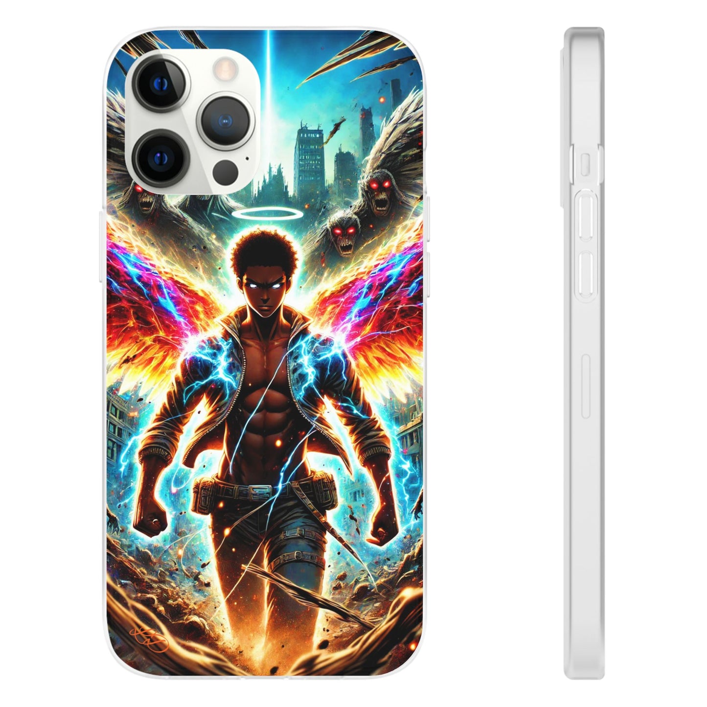 "Arc Angel Greazy" Flexi Case