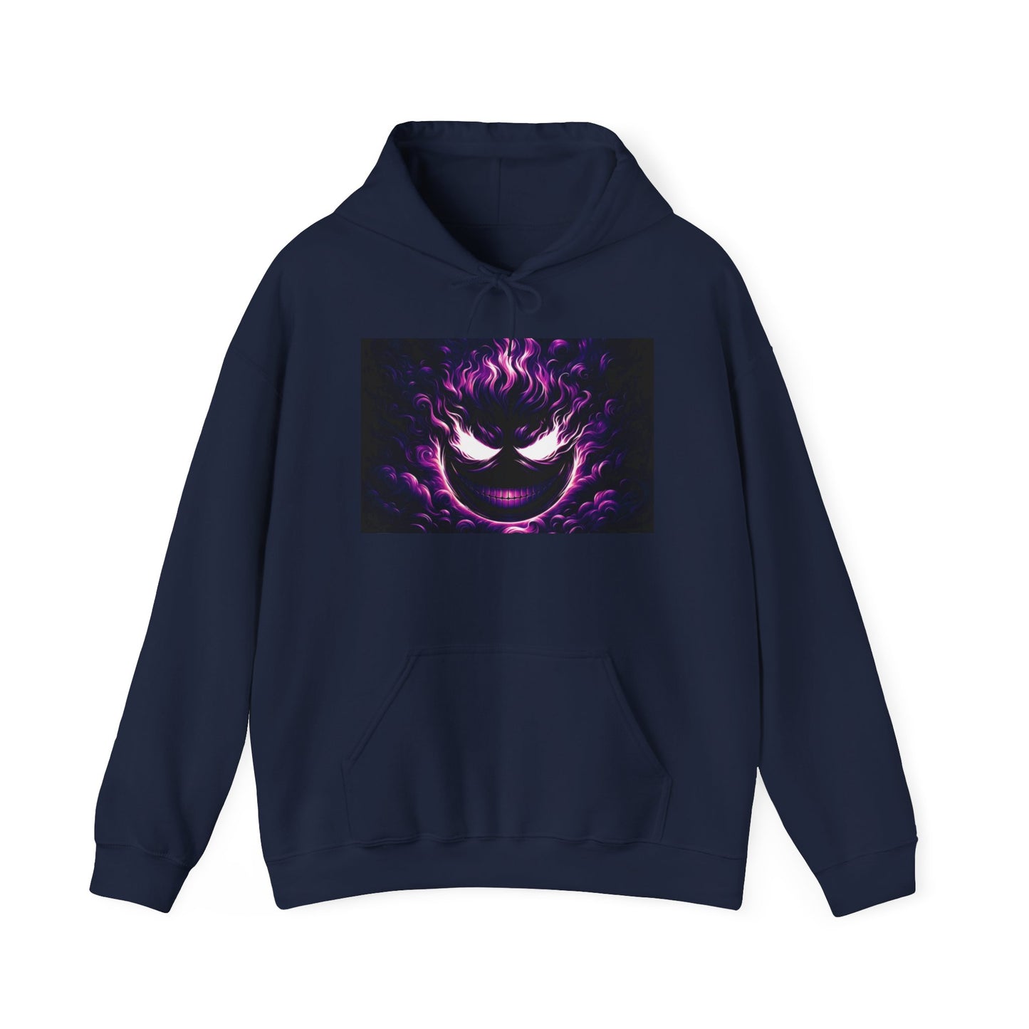 "GREAZY SMILE" Hooded Sweatshirt