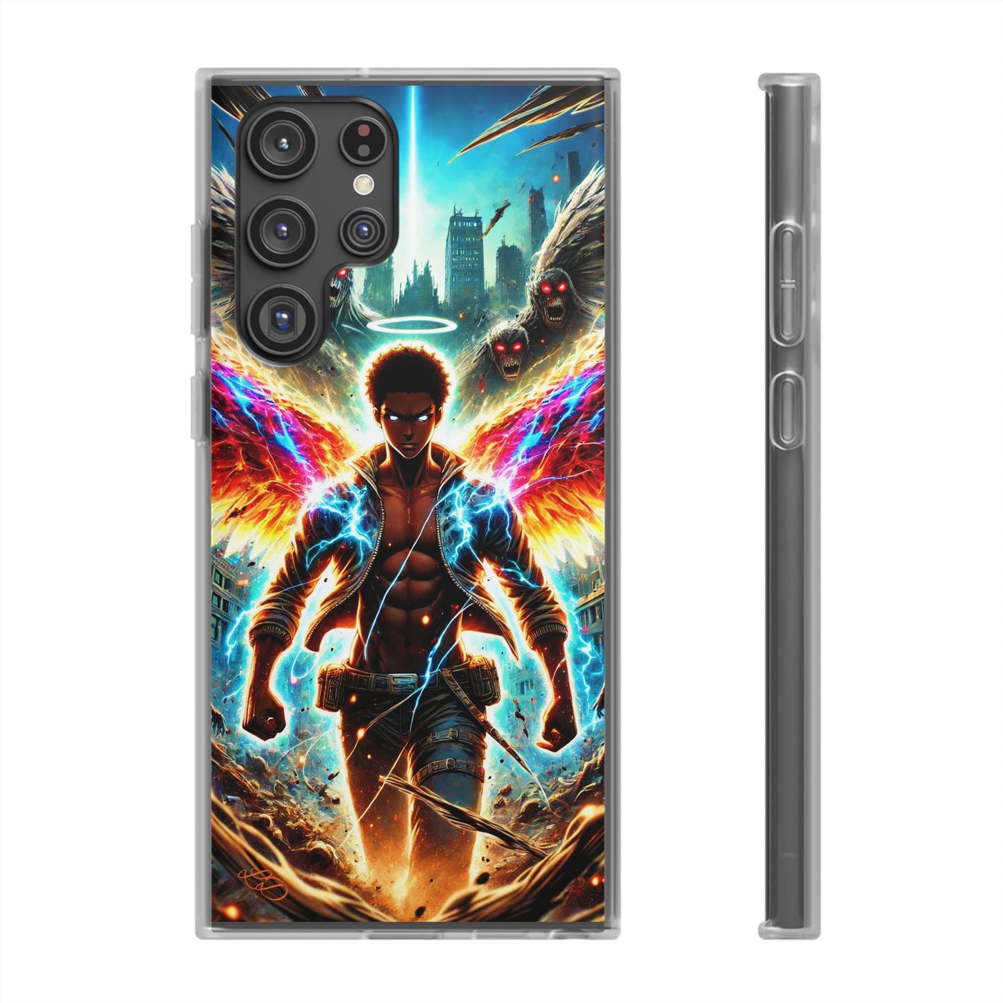 "Arc Angel Greazy" Flexi Case