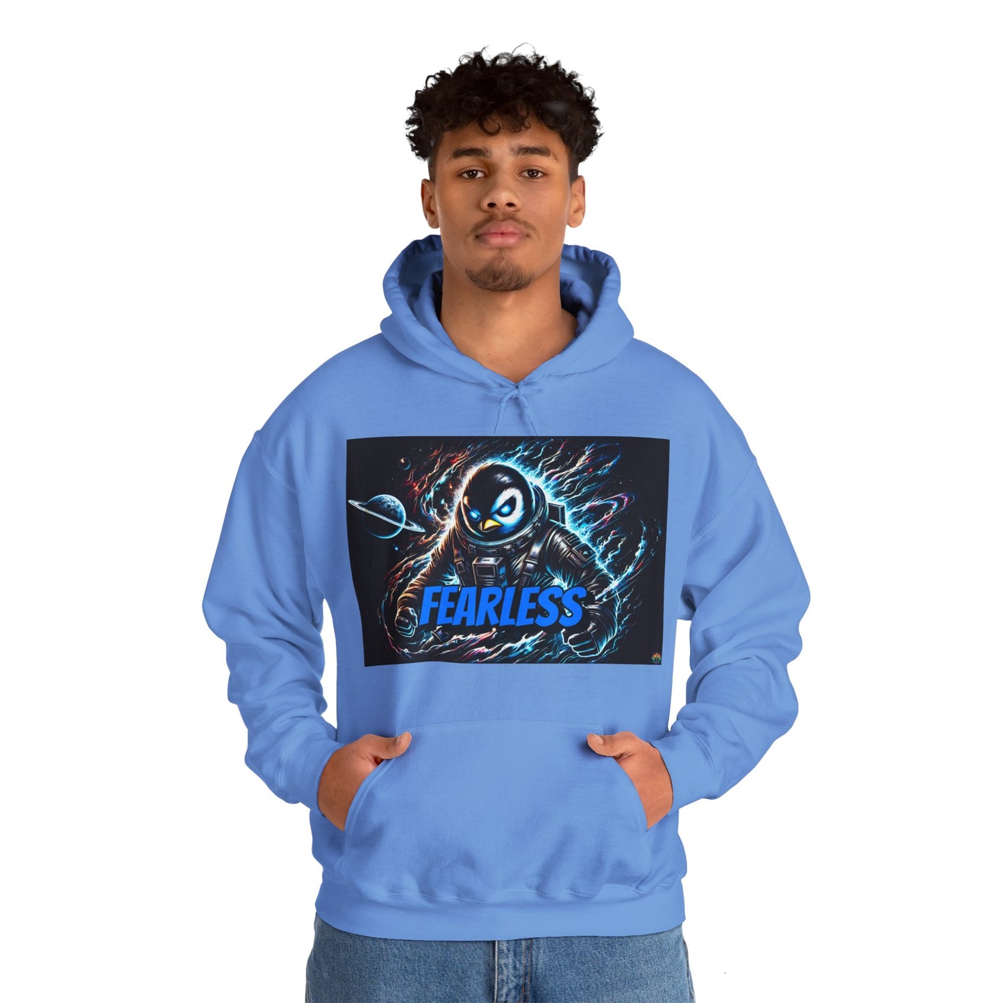 "GREAZY PENGUIN(Fearless)"Hoodie