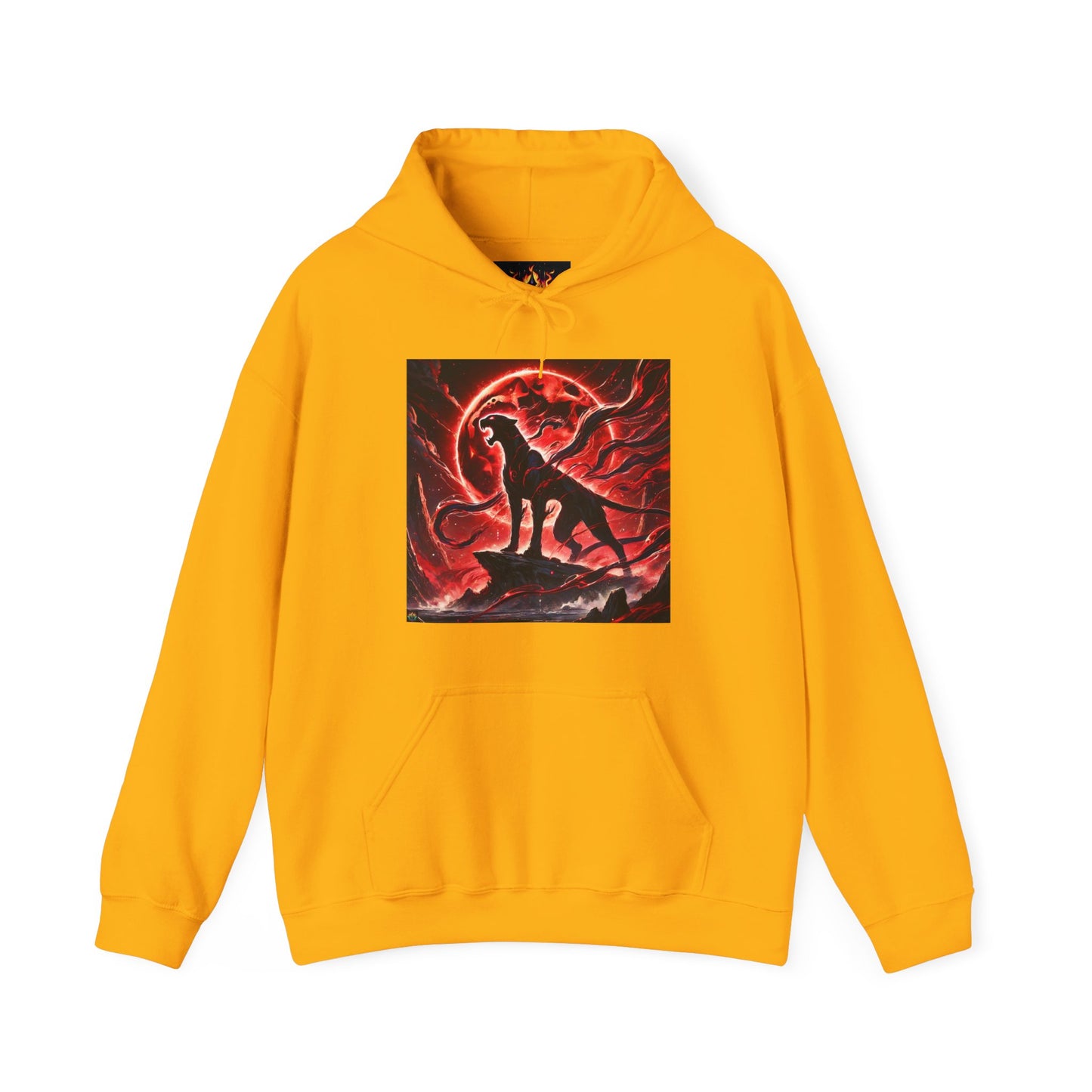 "GREAZY PANTHER" Hooded Sweatshirt