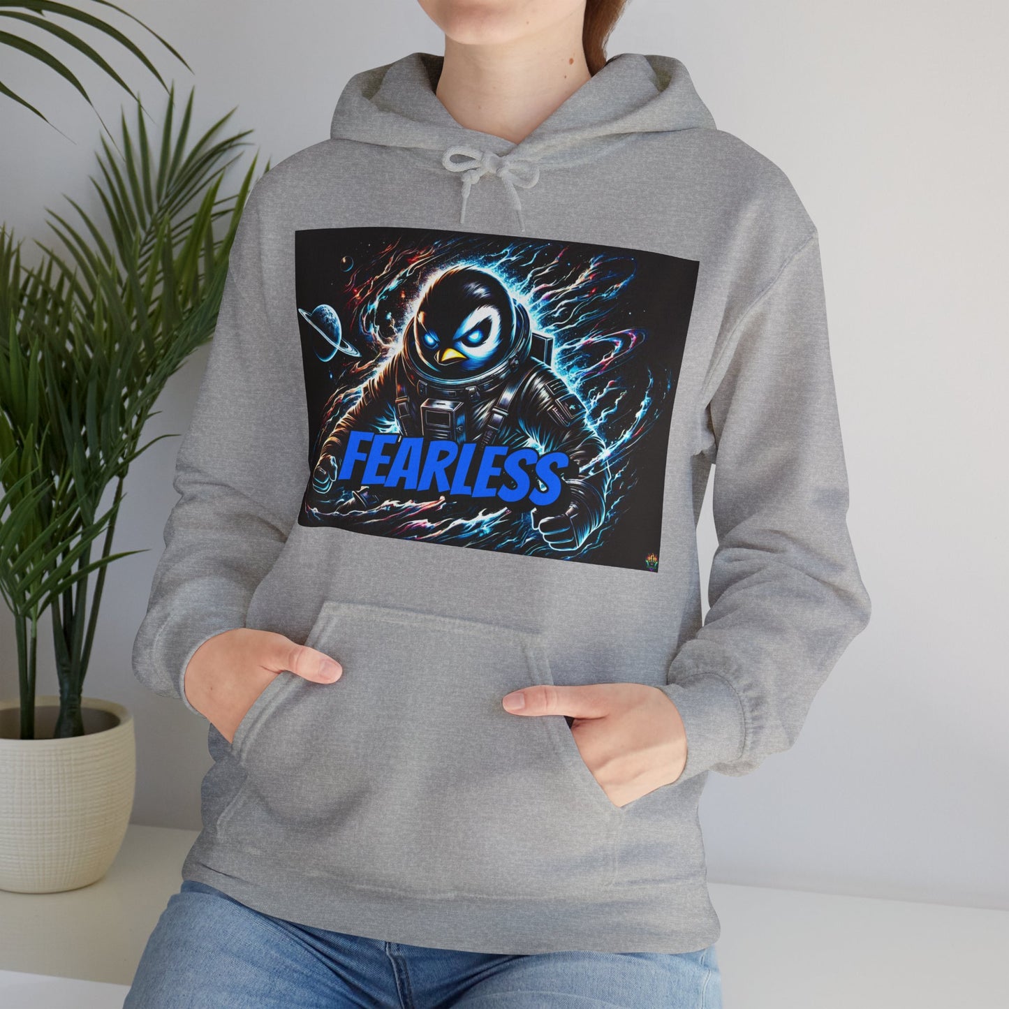 "GREAZY PENGUIN(Fearless)"Hoodie