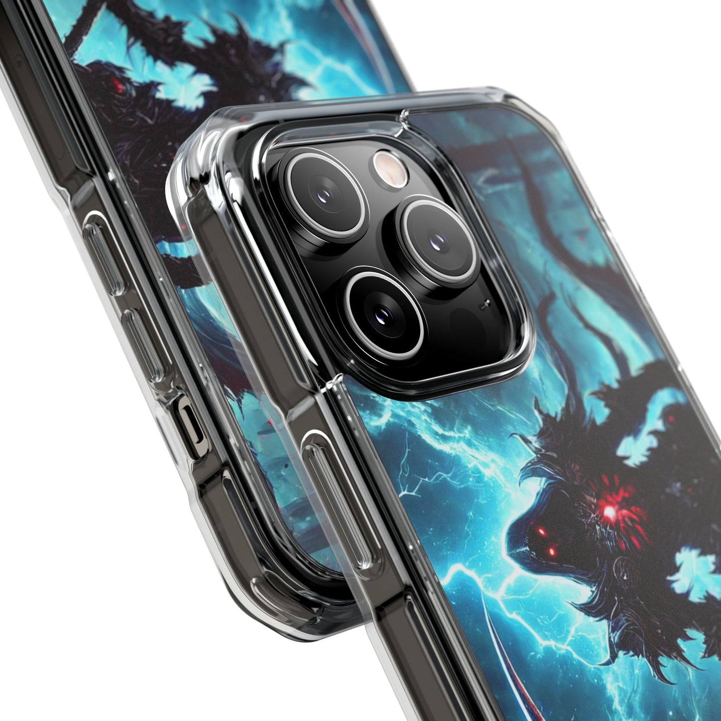 "GREAZY GRIM" Magnetic Clear Impact Case