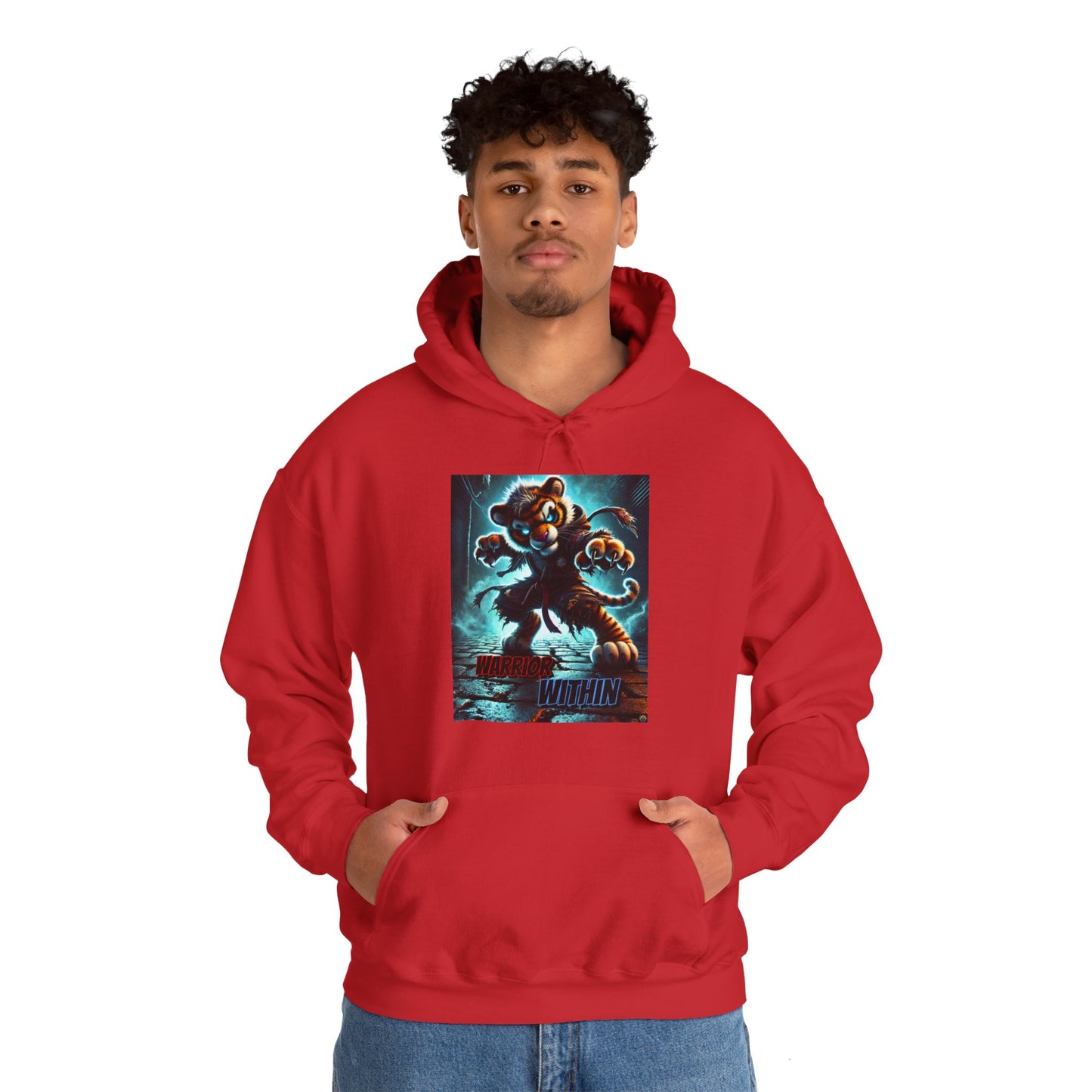 "WARRIOR WITHIN(TIGER)" Hoodie