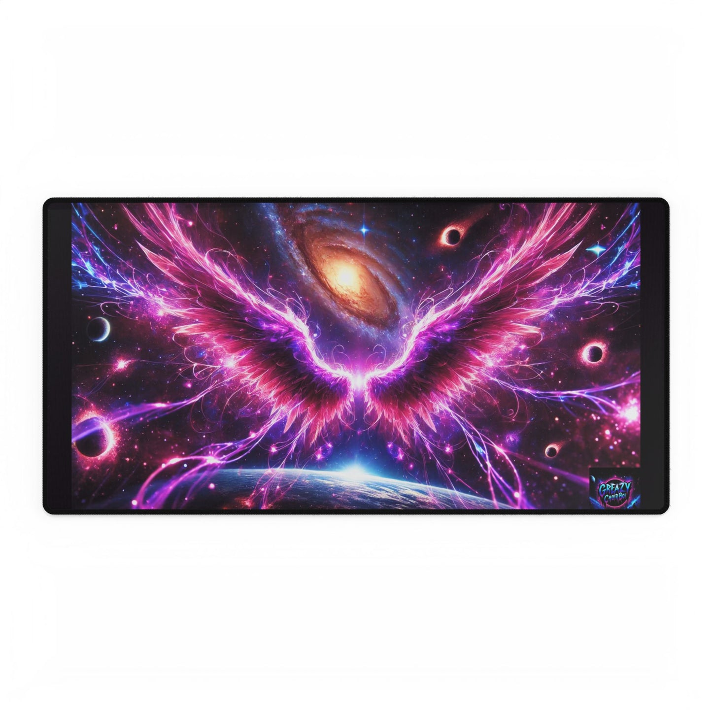 GREAZY WINGS Desk Mat 3